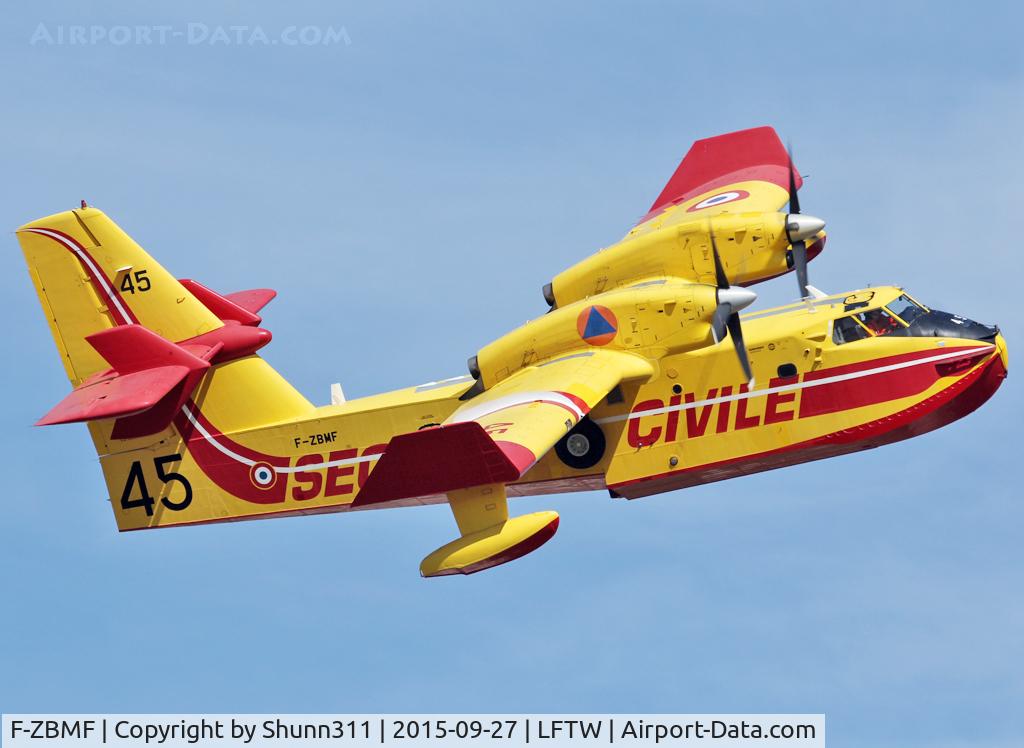 F-ZBMF, Canadair CL-215-6B11 CL-415 C/N 2045, Exhibited during FNI Airshow 2015
