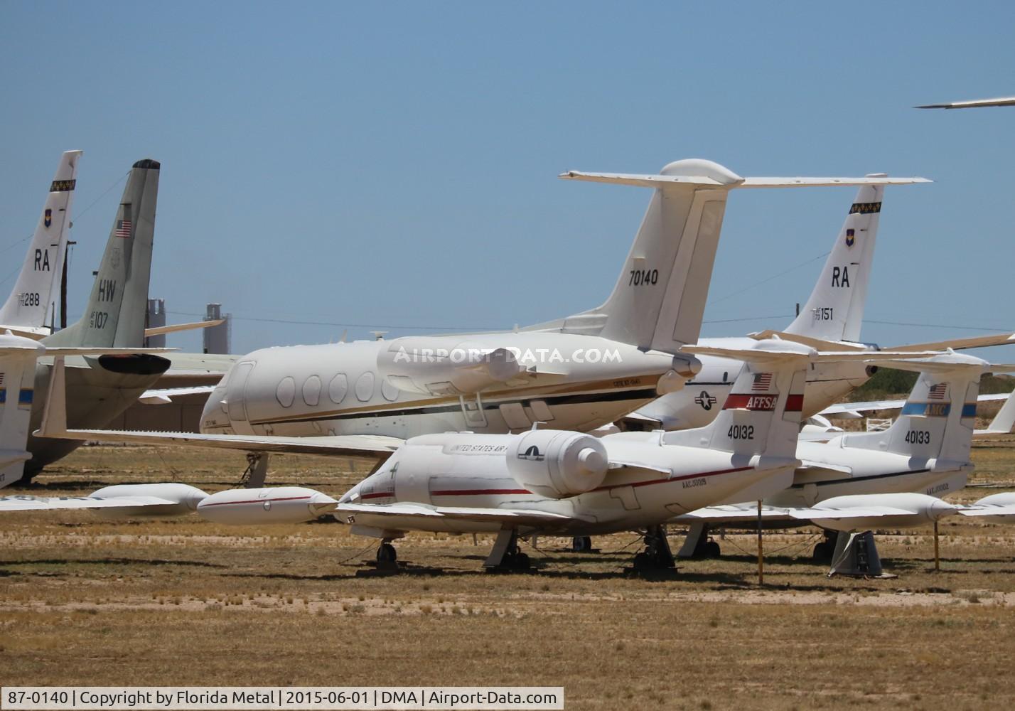 87-0140, Gulfstream Aerospace C-20E (Gulfstream III) C/N 498, C-20E