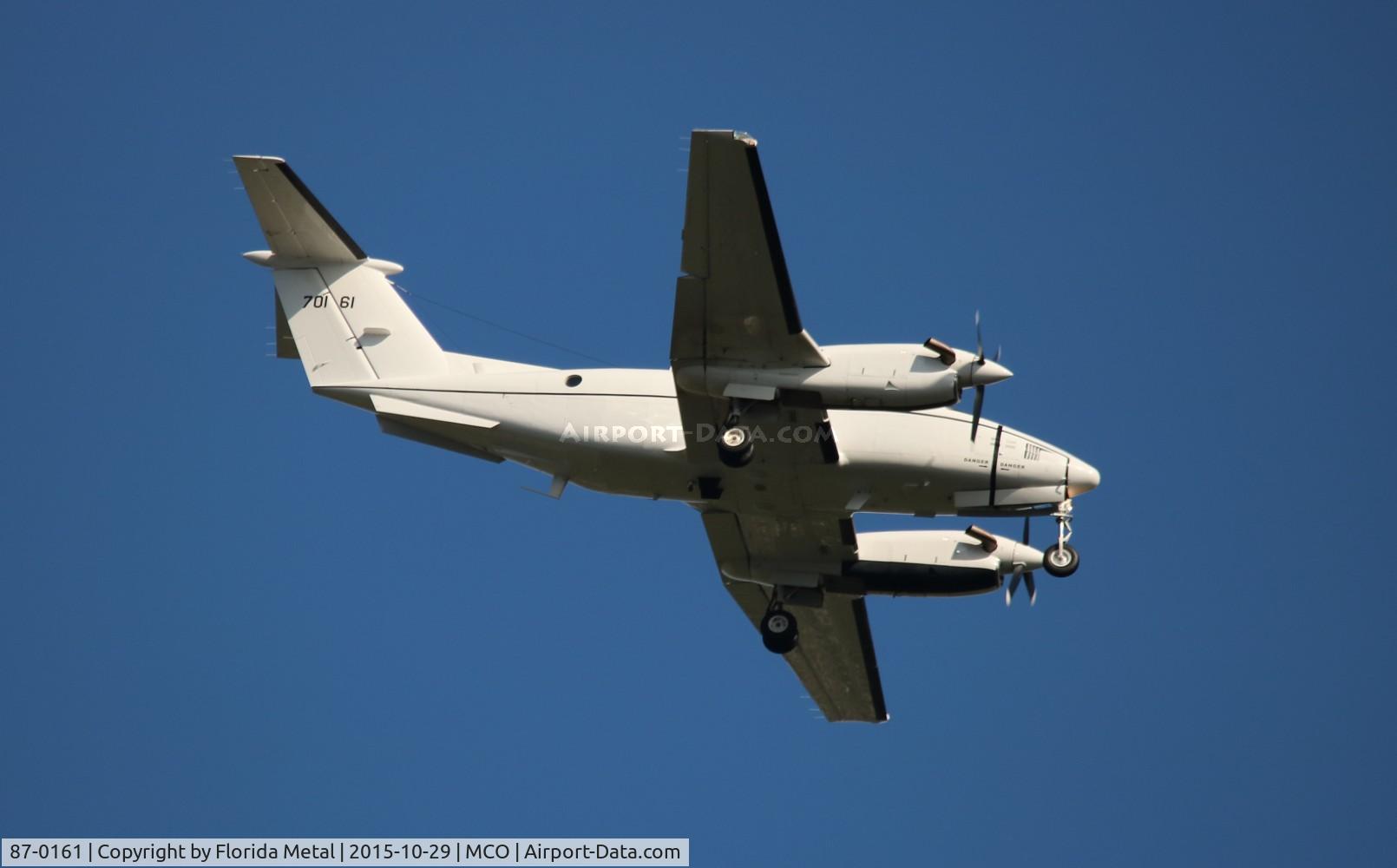 87-0161, 1987 Beech C-12F Huron C/N BP-071, C-12F