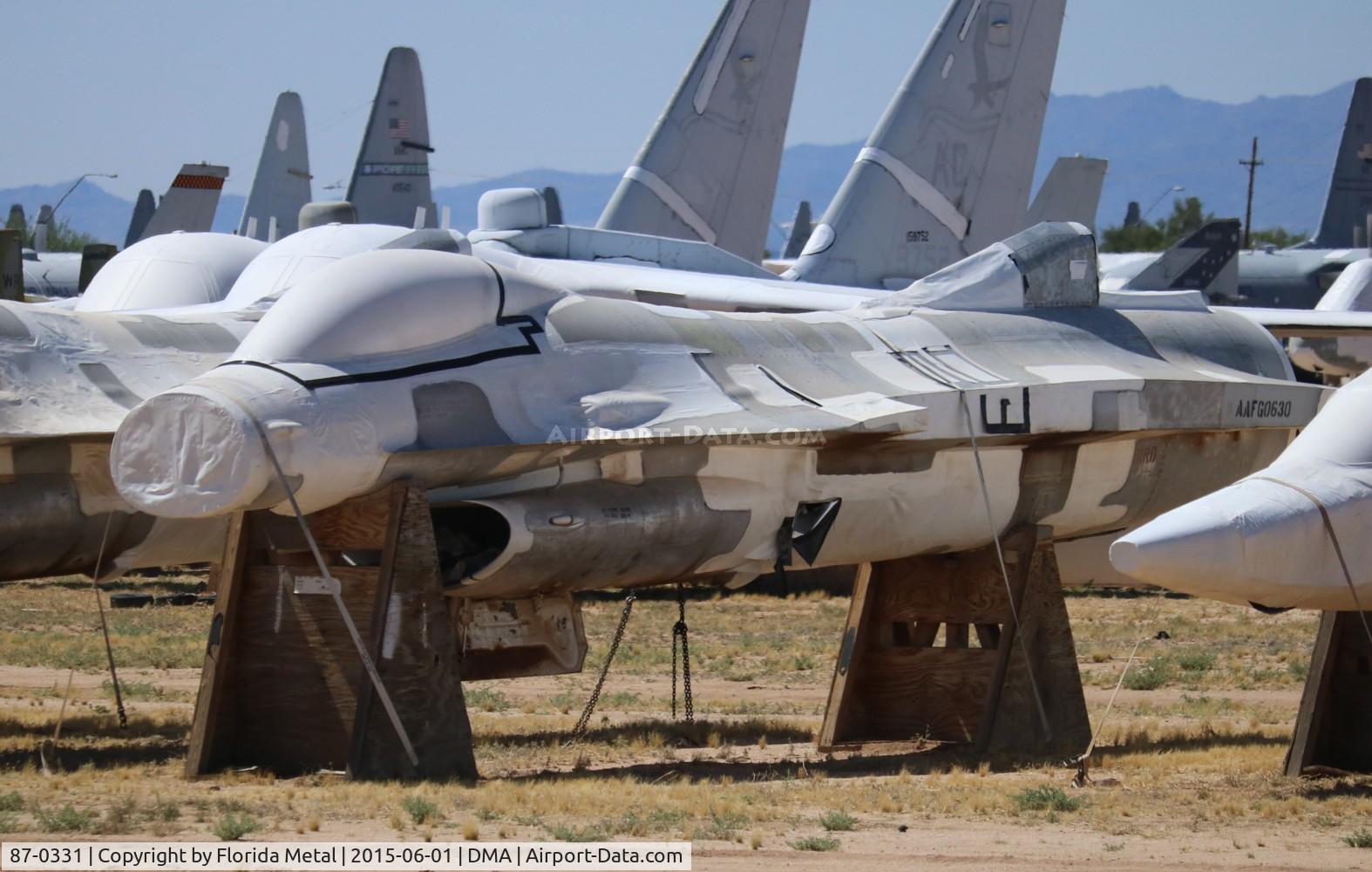 87-0331, General Dynamics F-16C Fighting Falcon C/N 5C-592, F-16C