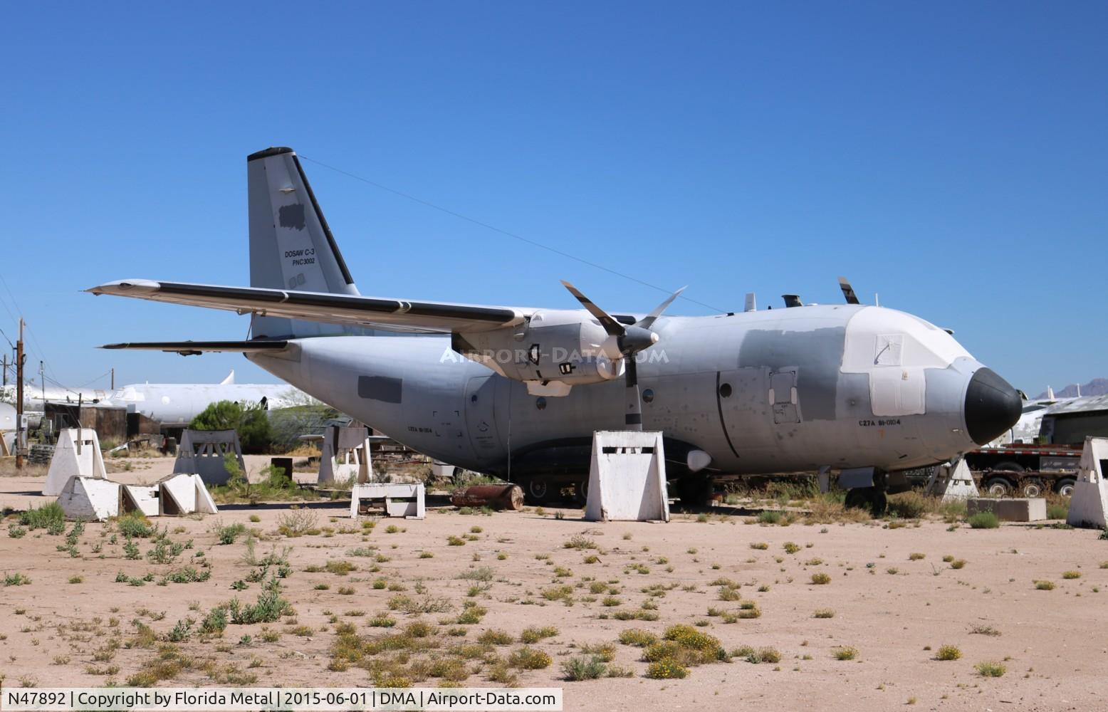 N47892, Alenia C-27A Spartan C/N 91-0104, C-27A Spartan