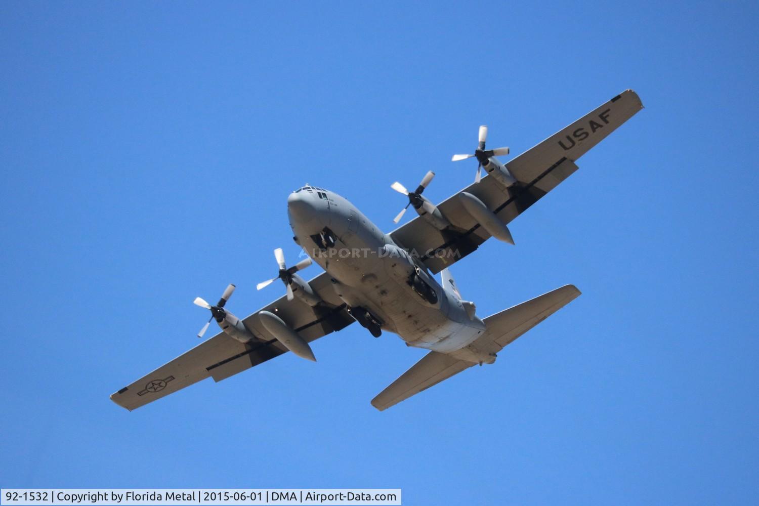 92-1532, 1992 Lockheed C-130H Hercules C/N 382-5328, C-130H