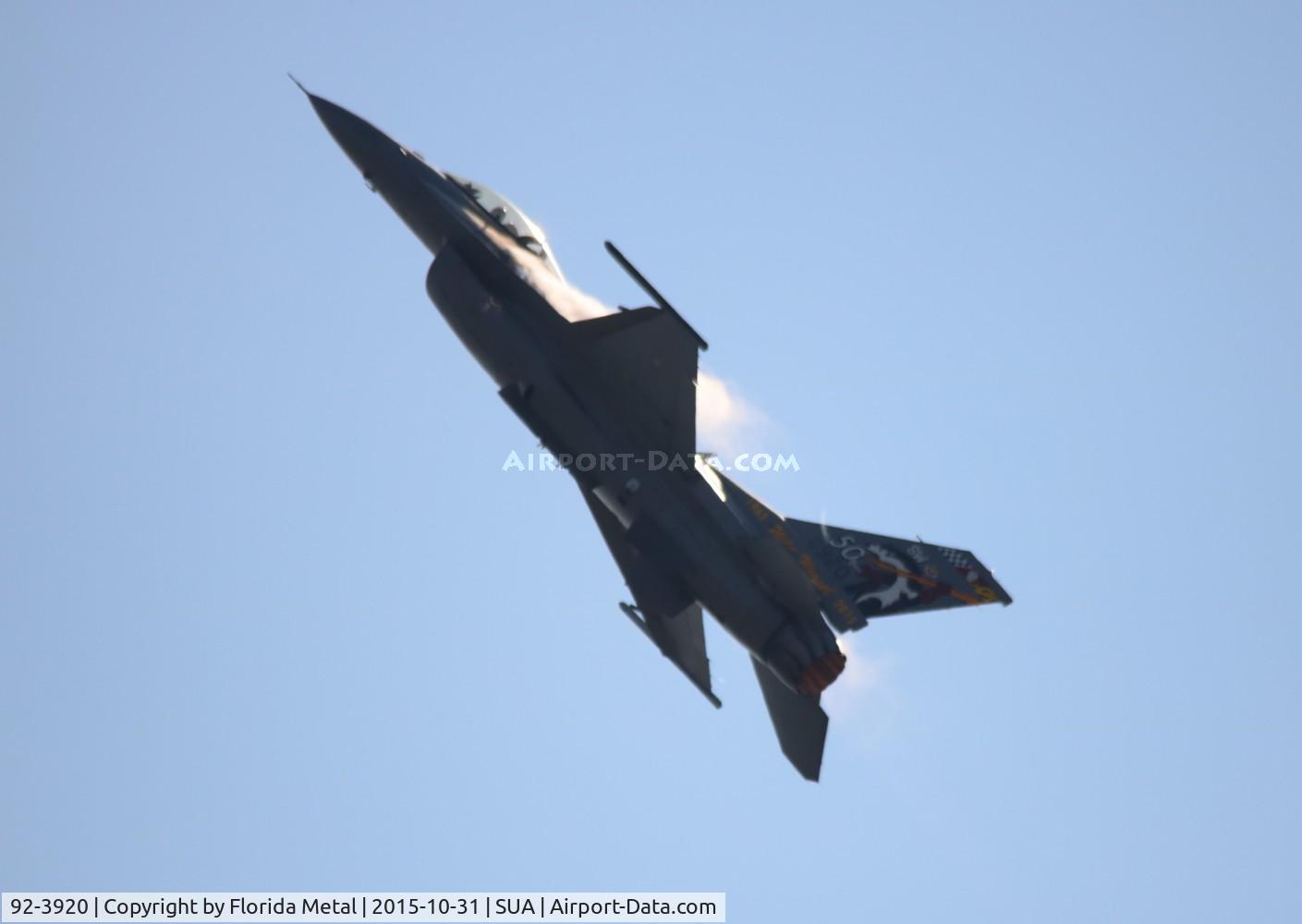 92-3920, Lockheed F-16C Fighting Falcon C/N CC-162, F-16C
