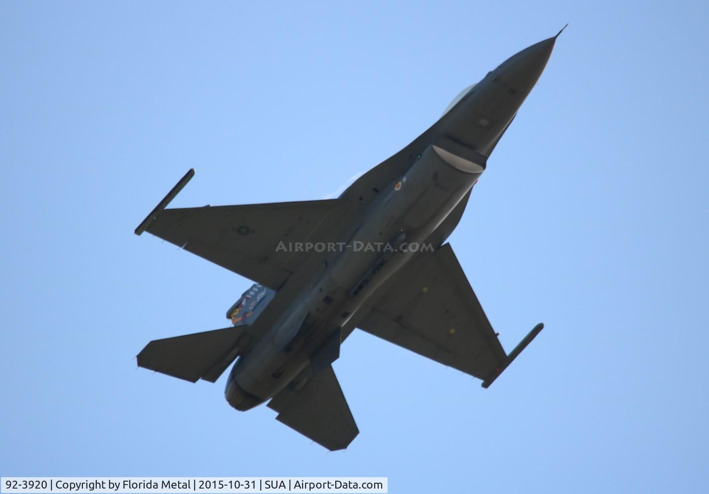 92-3920, Lockheed F-16C Fighting Falcon C/N CC-162, F-16C