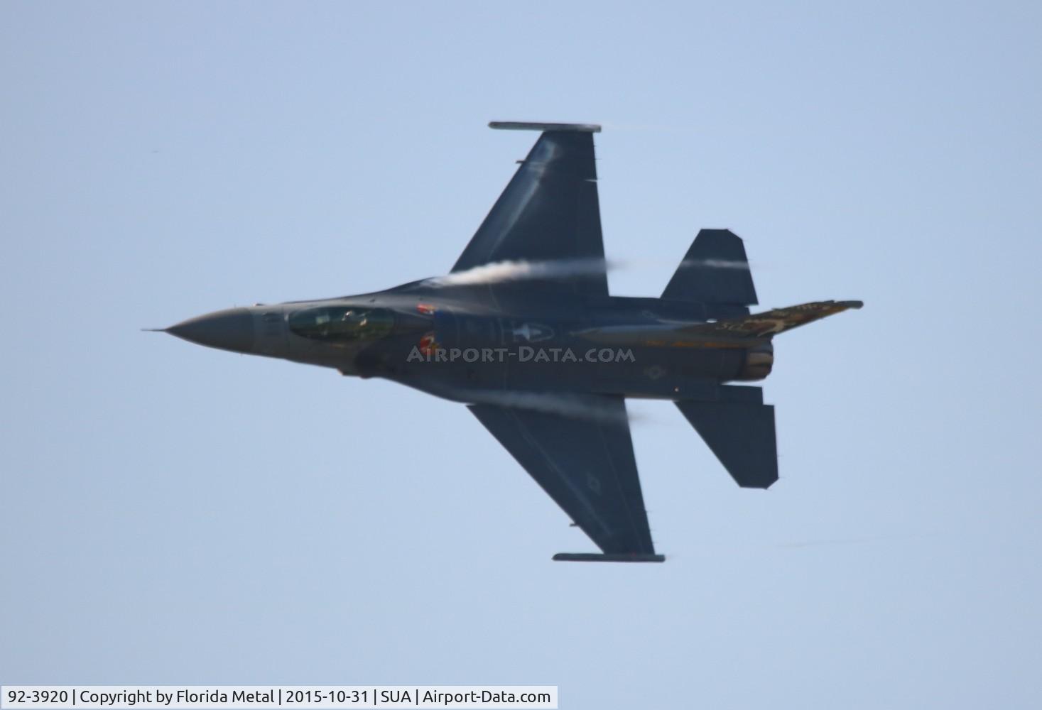 92-3920, Lockheed F-16C Fighting Falcon C/N CC-162, F-16C