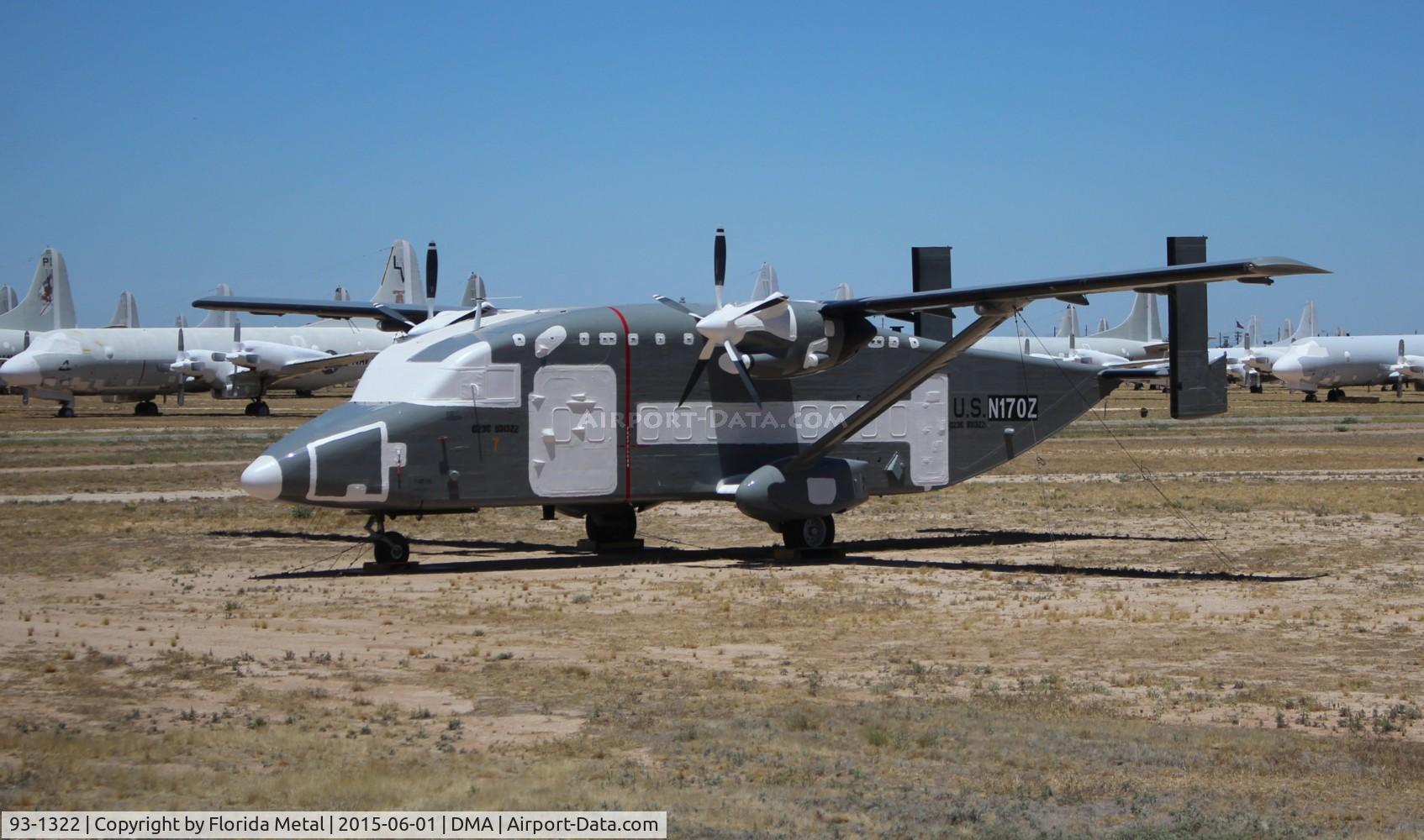 93-1322, Short C-23B+ Sherpa C/N SH.3406, C-23 Sherpa