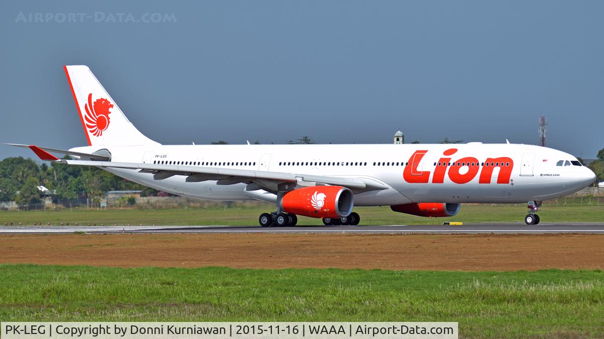 PK-LEG, 2015 Airbus A330-343 C/N 1680, The 2nd A333 for Lion Air (JT)