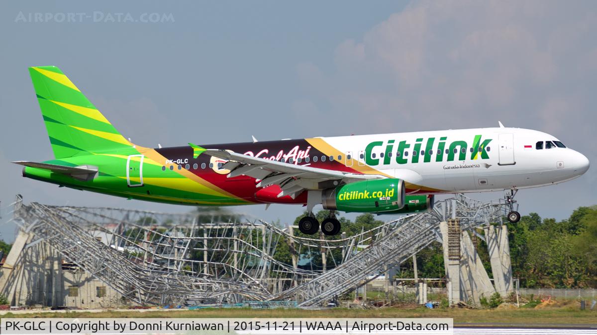 PK-GLC, 1998 Airbus A320-233 C/N 892, Kopi Kapal Api Livery