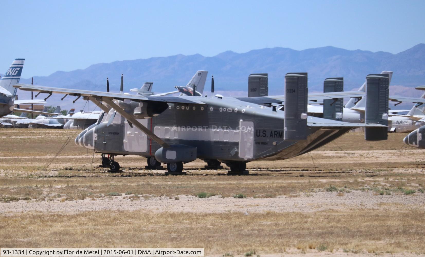 93-1334, Short C-23B Sherpa C/N SH.3418, C-23B Sherpa