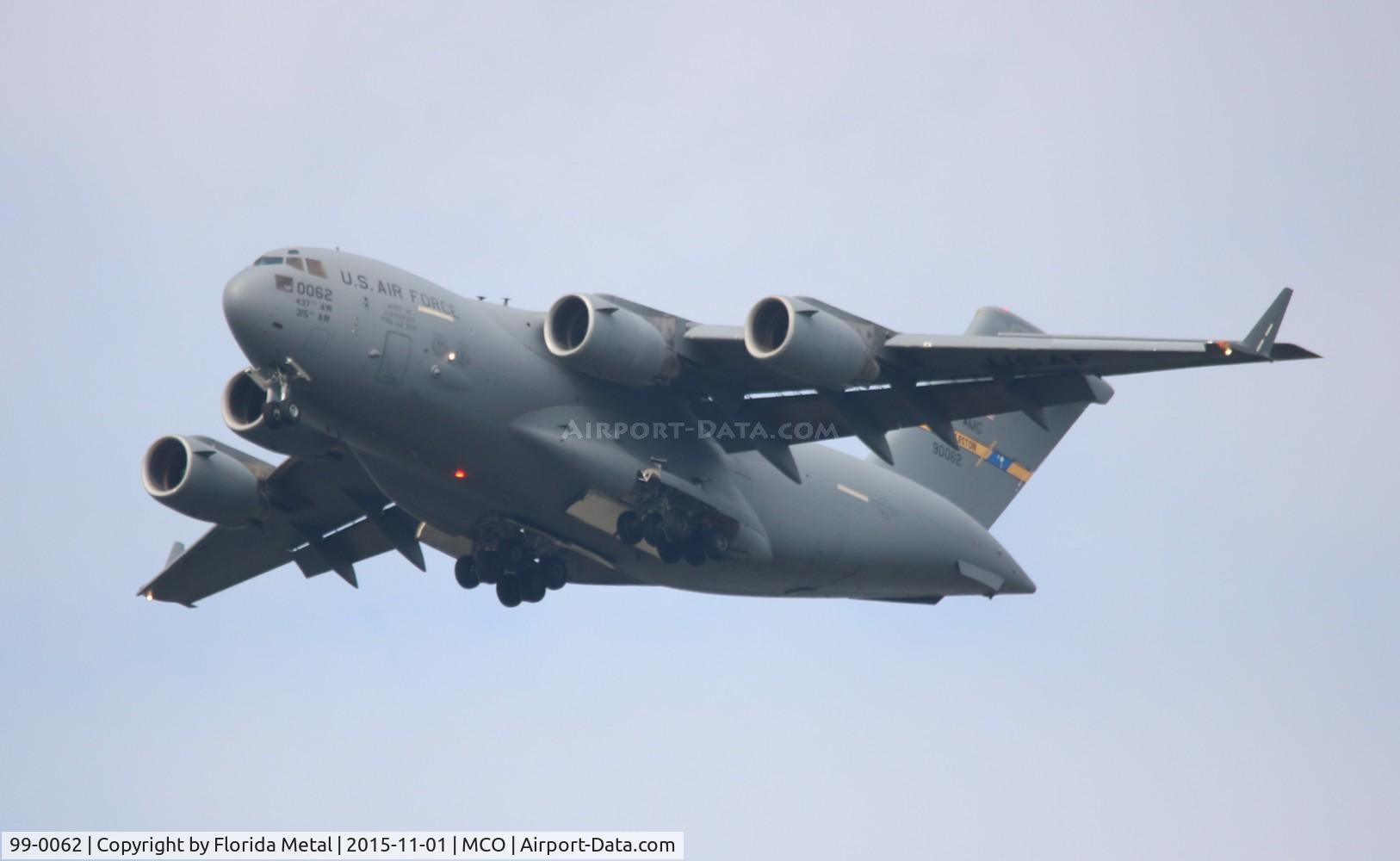 99-0062, 1999 Boeing C-17A Globemaster III C/N 50066/P-62, C-17A