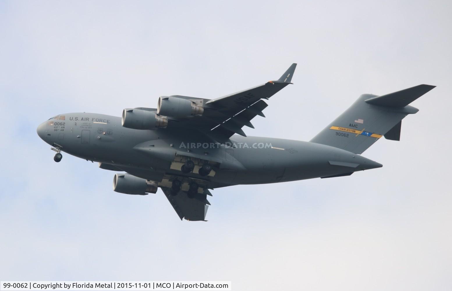 99-0062, 1999 Boeing C-17A Globemaster III C/N 50066/P-62, C-17A