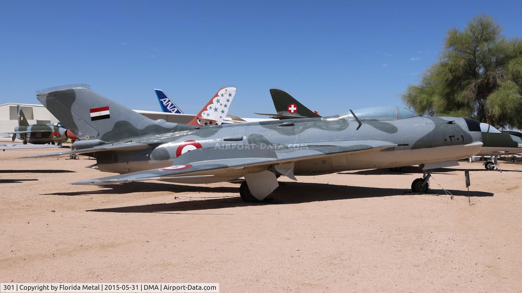 301, Shenyang J-6A (MiG-19PF) C/N Not found 301, Shenyang J-6A (Mig-19)