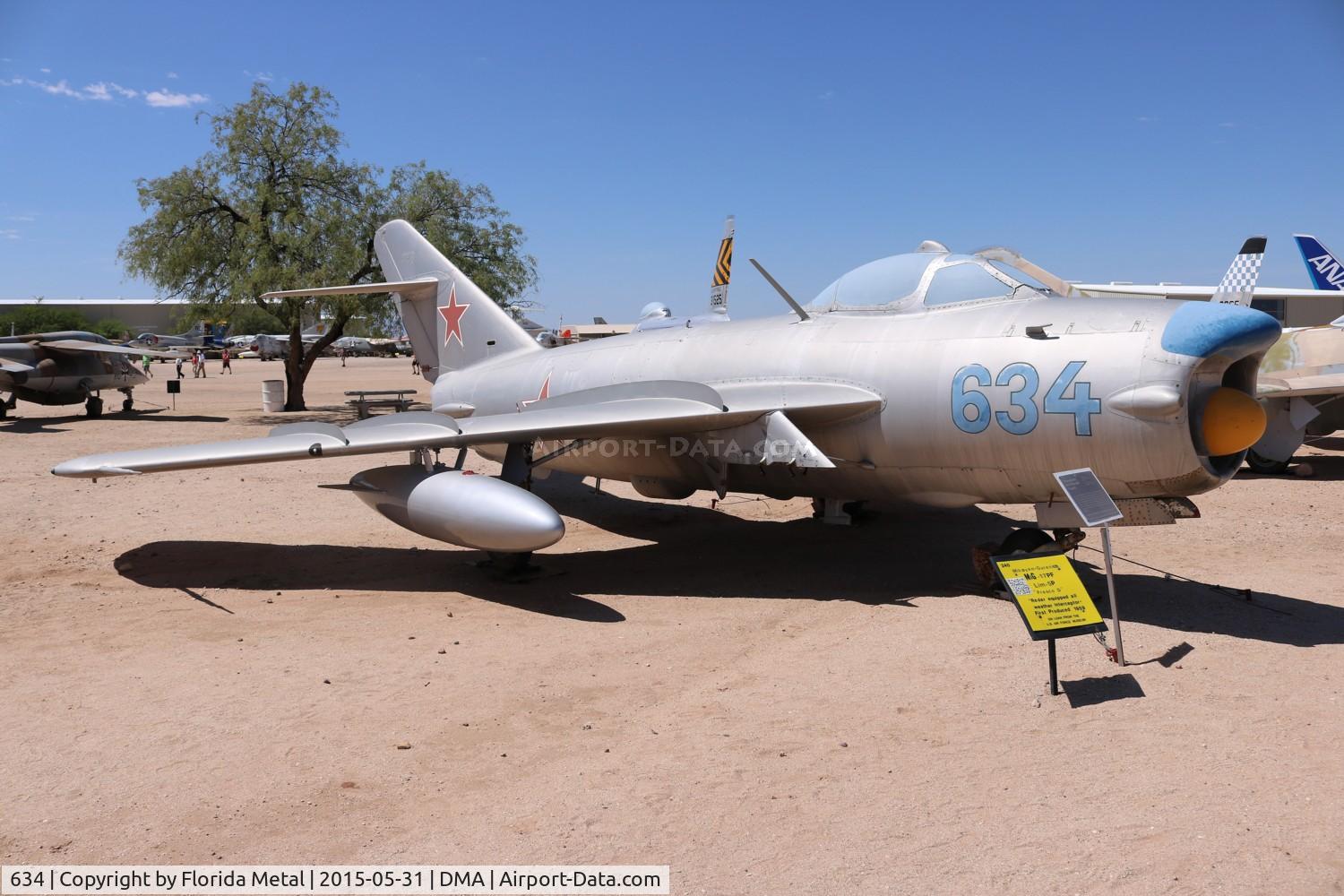 634, Mikoyan-Gurevich MiG-17PF C/N 1D-0634, Mig 17