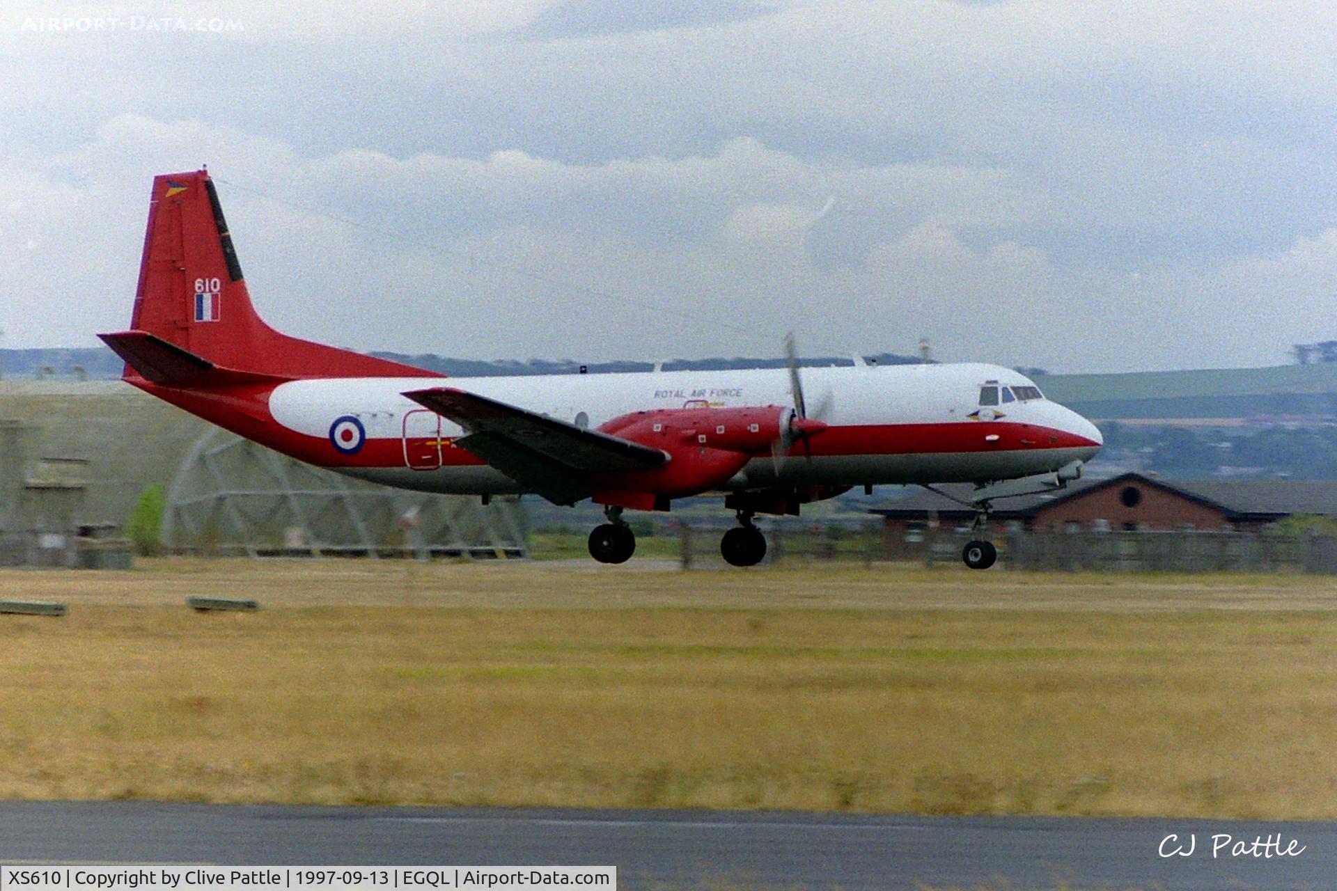 XS610, 1966 Hawker Siddeley HS-780 Andover E3 C/N Set 17, At RAF Leuchars EGQL