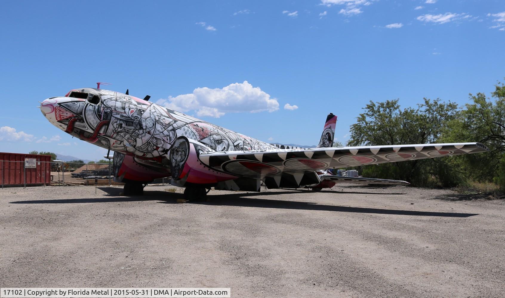 17102, 1942 Douglas R4D-8 C/N 43330, R4D-8 with art