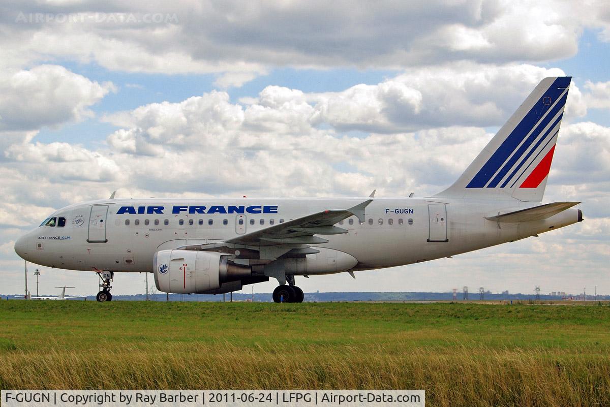 F-GUGN, 2006 Airbus A318-111 C/N 2918, Airbus A318-111 [2918] (Air France) Paris-Charles De Gaulle~F 24/06/2011