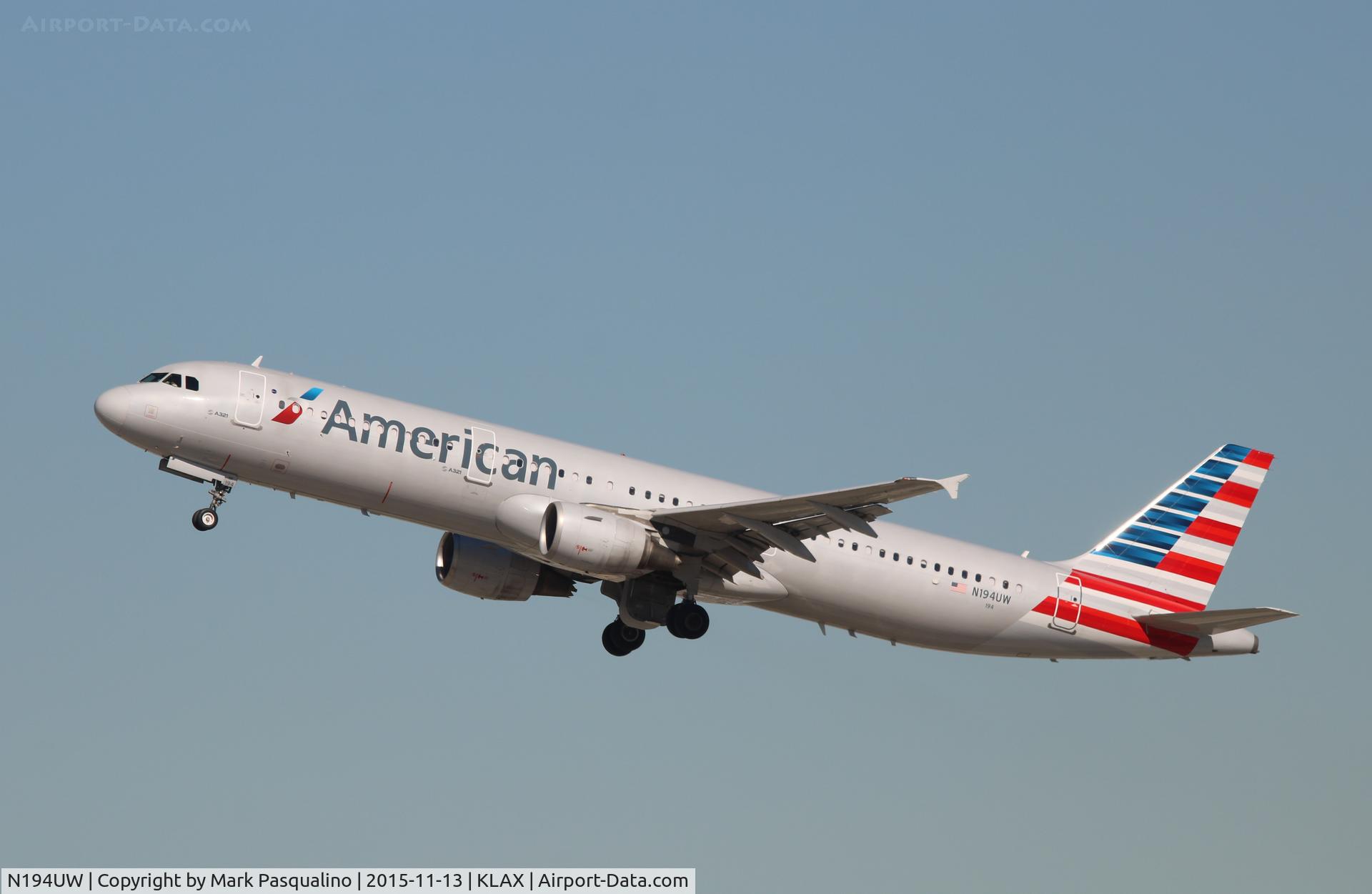 N194UW, 2008 Airbus A321-211 C/N 3629, Airbus A321