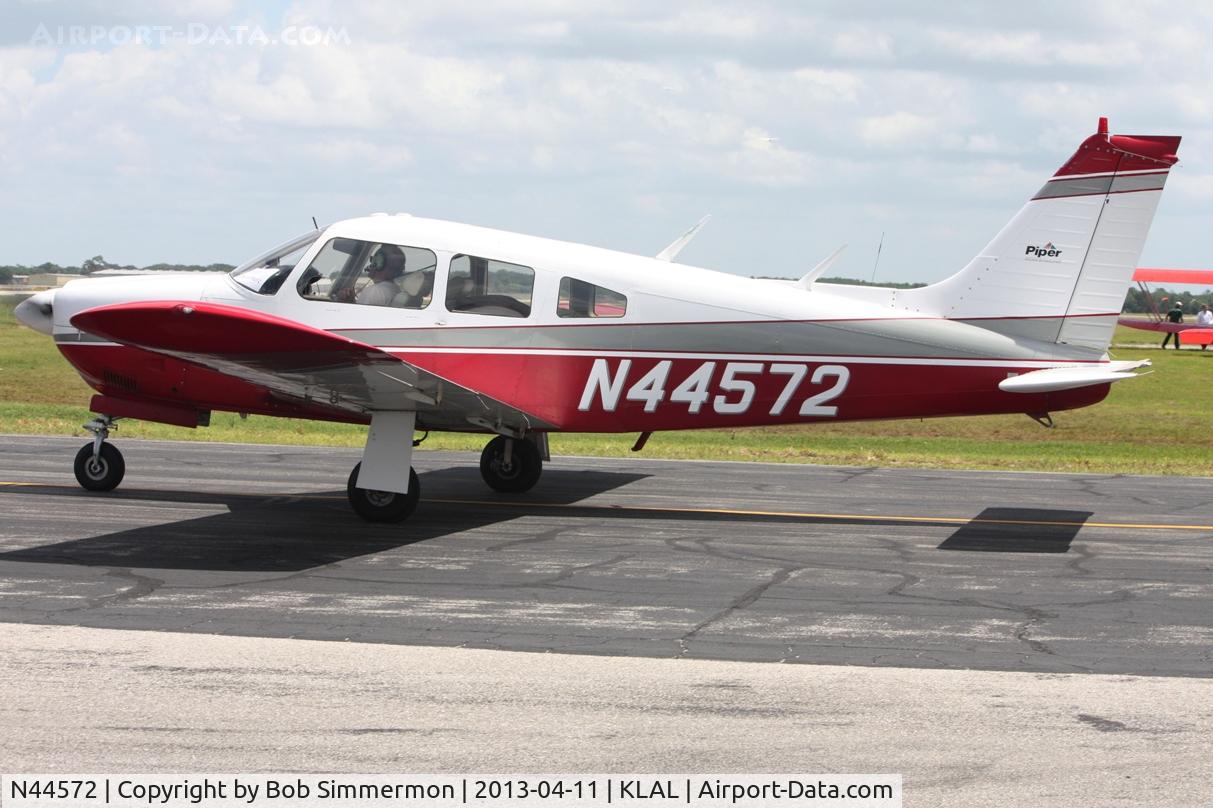 N44572, 1974 Piper PA-28R-200 C/N 28R-7435314, Sun N Fun 2013