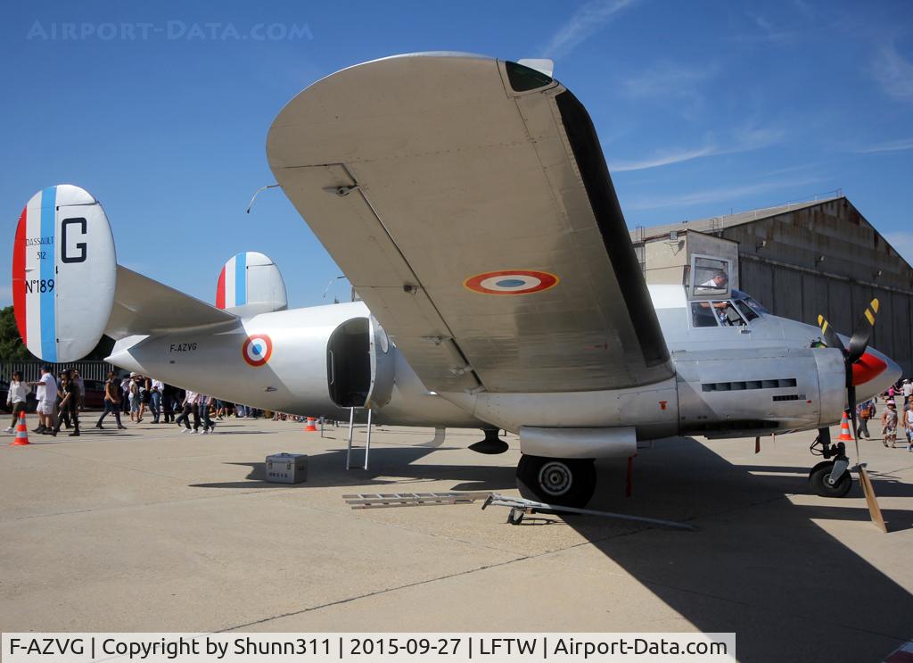 F-AZVG, Dassault MD-312 Flamant C/N 189, Exhibited during FNI Airshow 2015