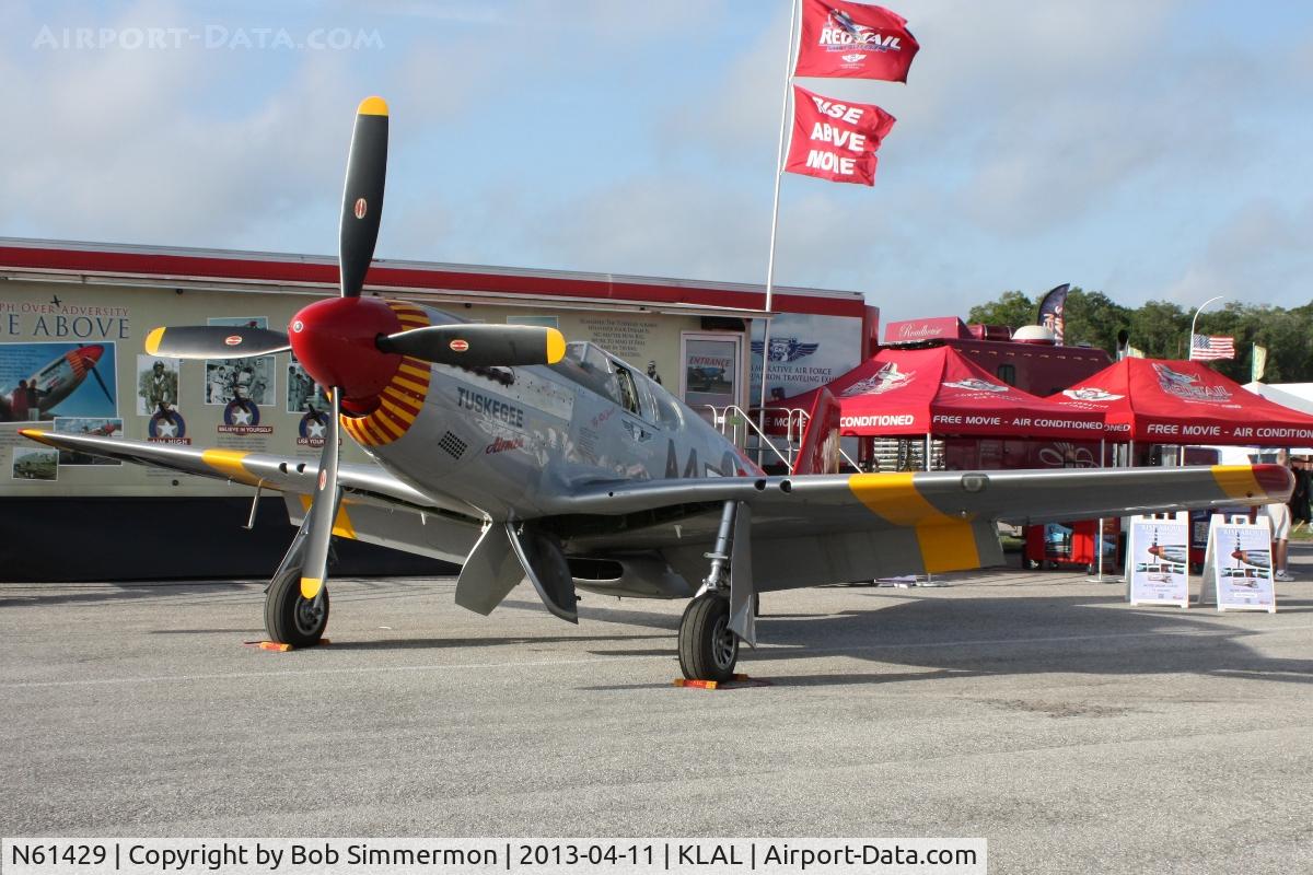 N61429, 1942 North American P-51C Mustang C/N 103-26199, Sun N Fun 2013