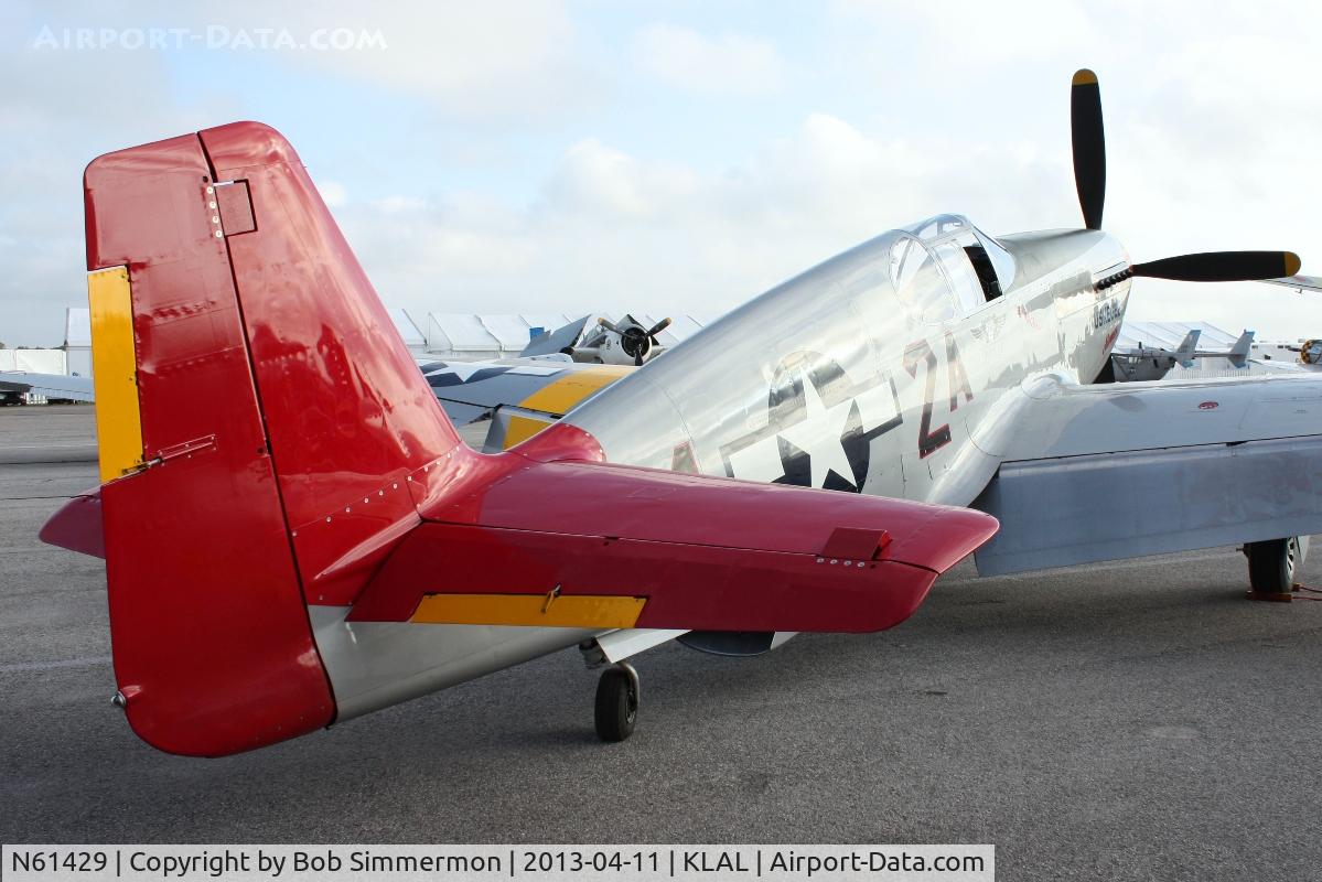 N61429, 1942 North American P-51C Mustang C/N 103-26199, Sun N Fun 2013