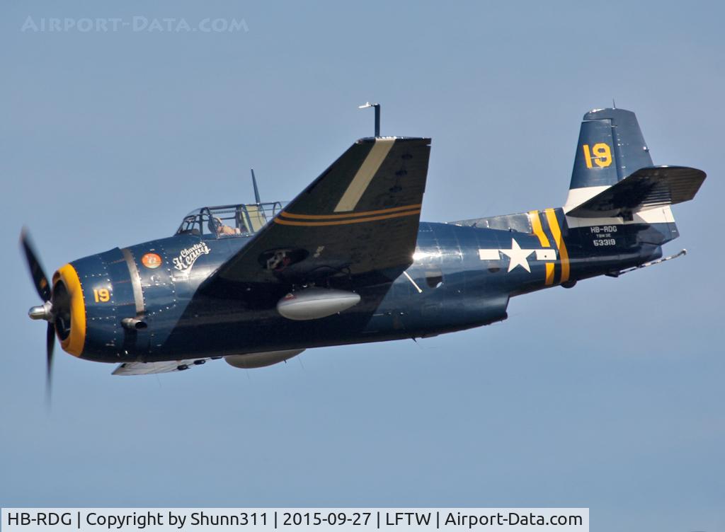 HB-RDG, 1945 Grumman TBM-3R Avenger C/N 3381, Exhibited during FNI Airshow 2015