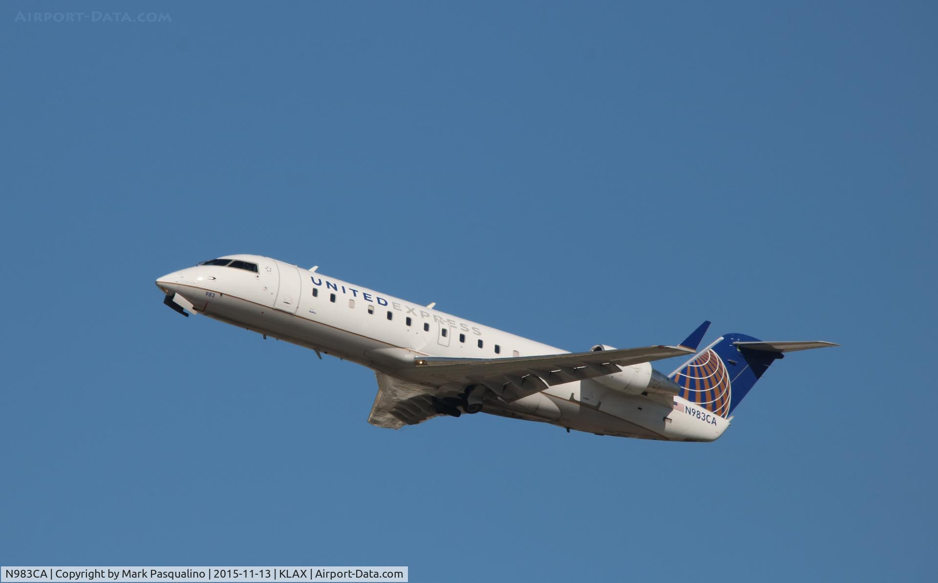 N983CA, 1997 Canadair CRJ-100ER (CL-600-2B19) C/N 7169, CL-600-2B19