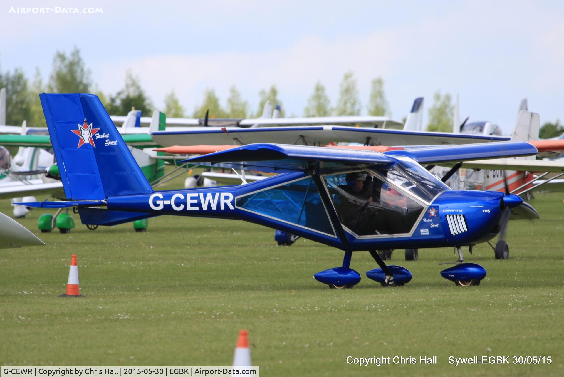 G-CEWR, 2008 Aeroprakt A-22L Foxbat C/N PFA 317A-14736, at Aeroexpo 2015