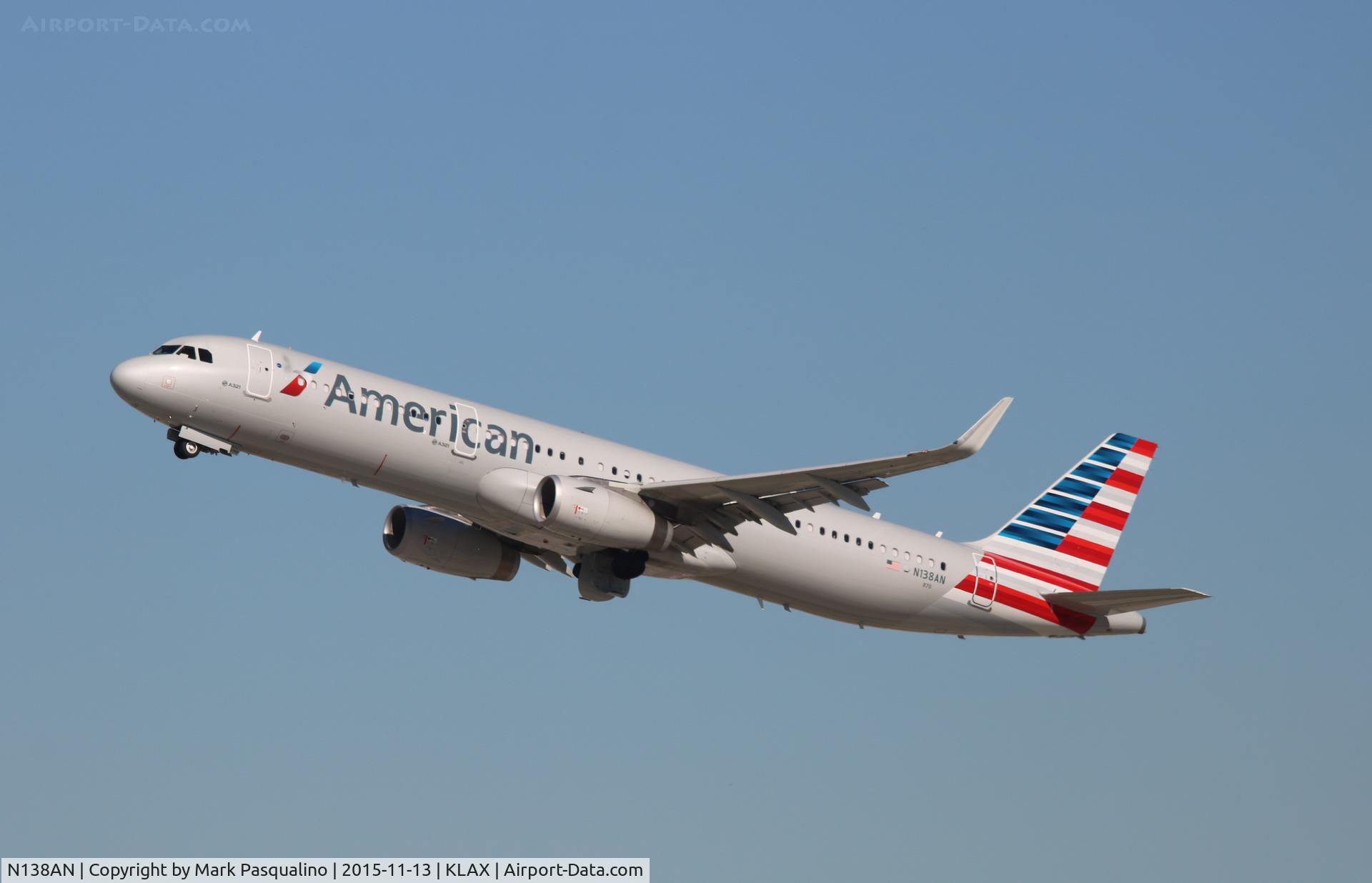 N138AN, 2015 Airbus A321-231 C/N 6650, Airbus A321