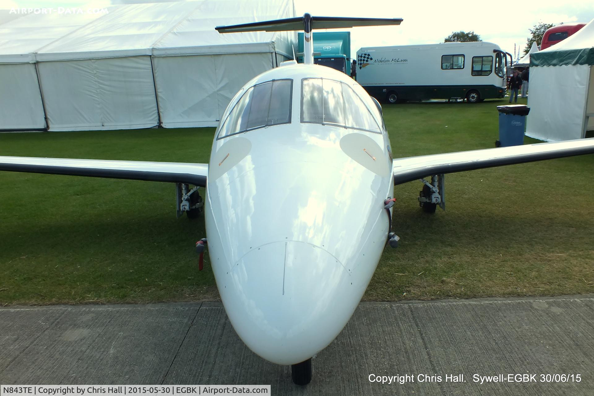 N843TE, 2007 Eclipse Aviation Corp EA500 C/N 000072, at Aeroexpo 2015