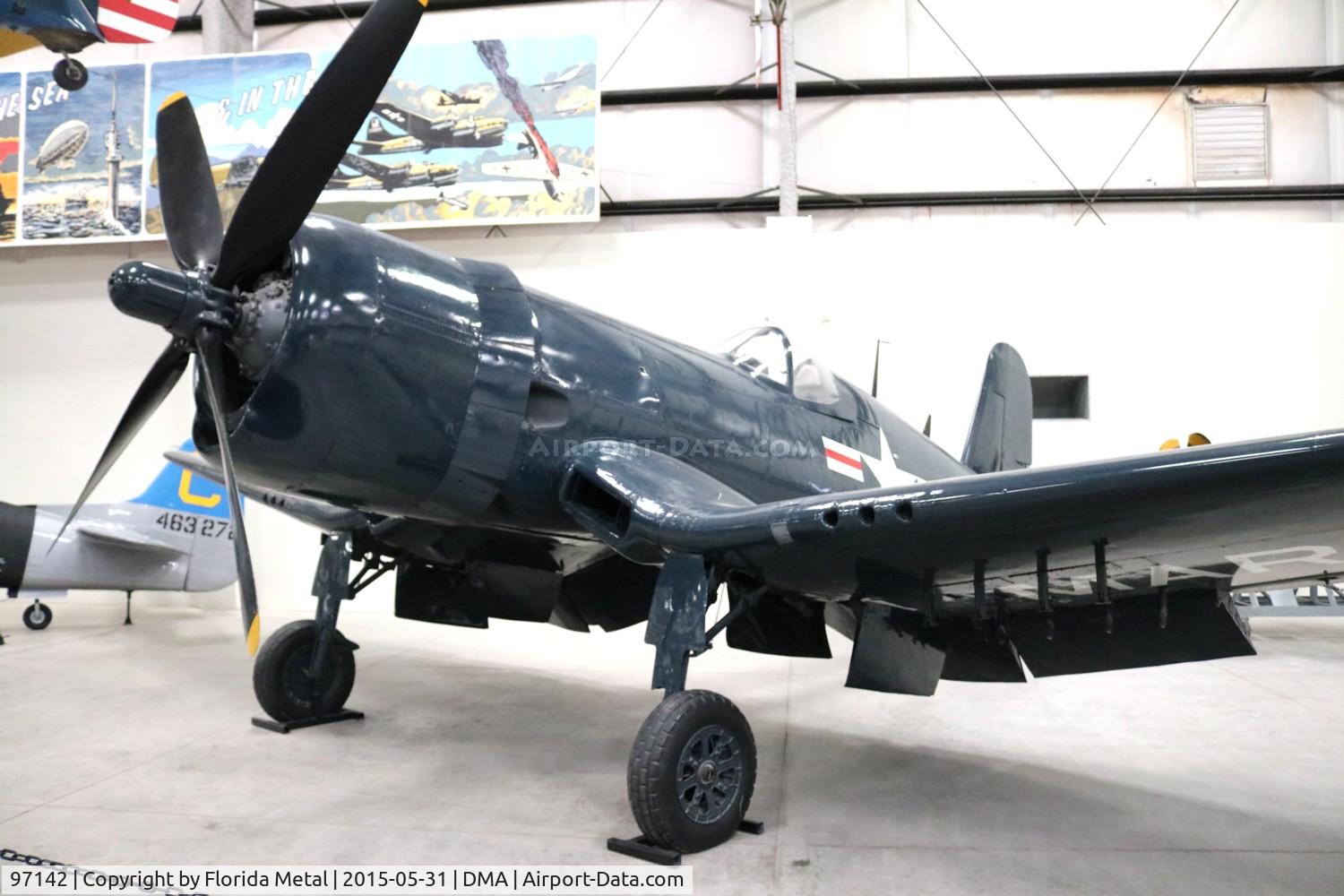 97142, Vought F4U-4 Corsair C/N 9296, F4U-4 Corsair
