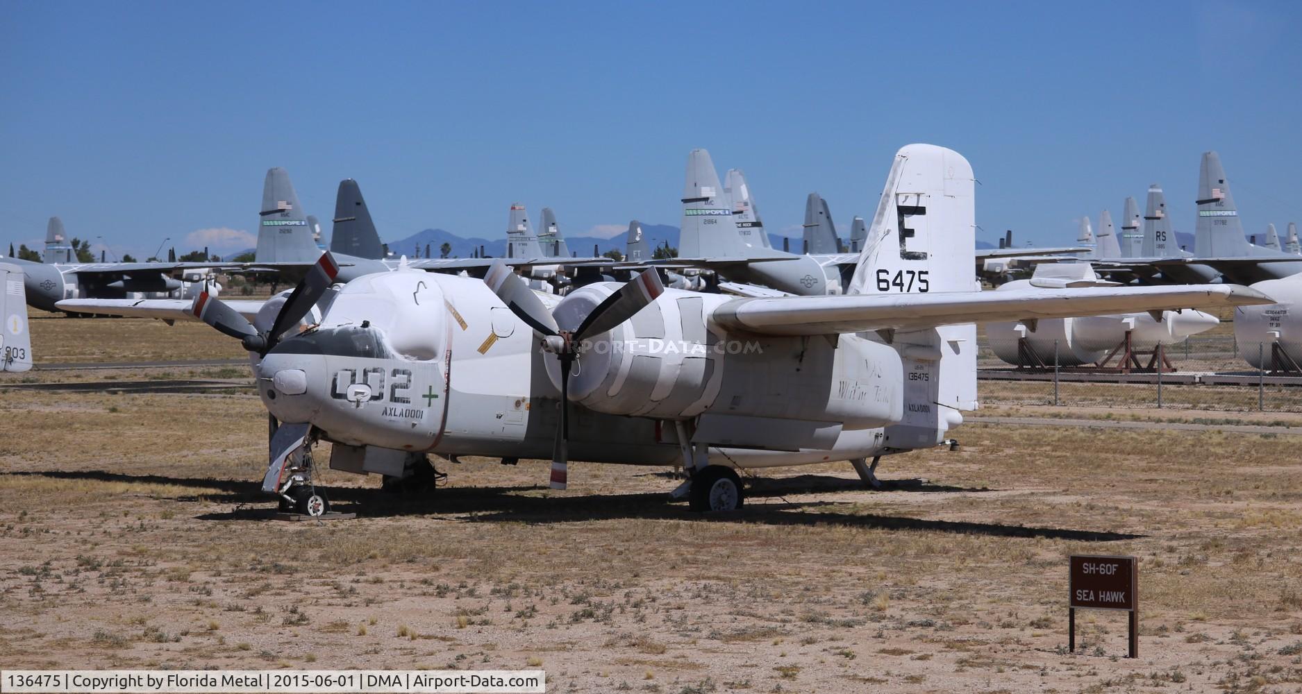 136475, Grumman S-2A Tracker C/N G-384, S-2A Tracker on Celebrity Row