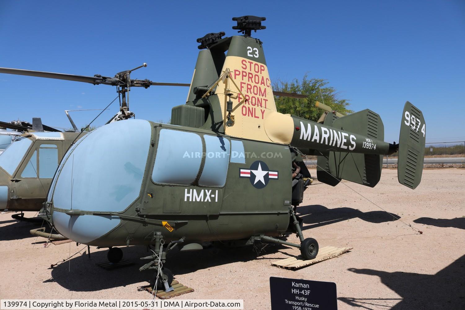 139974, Kaman OH-43D Huskie C/N 21536, OH-43D