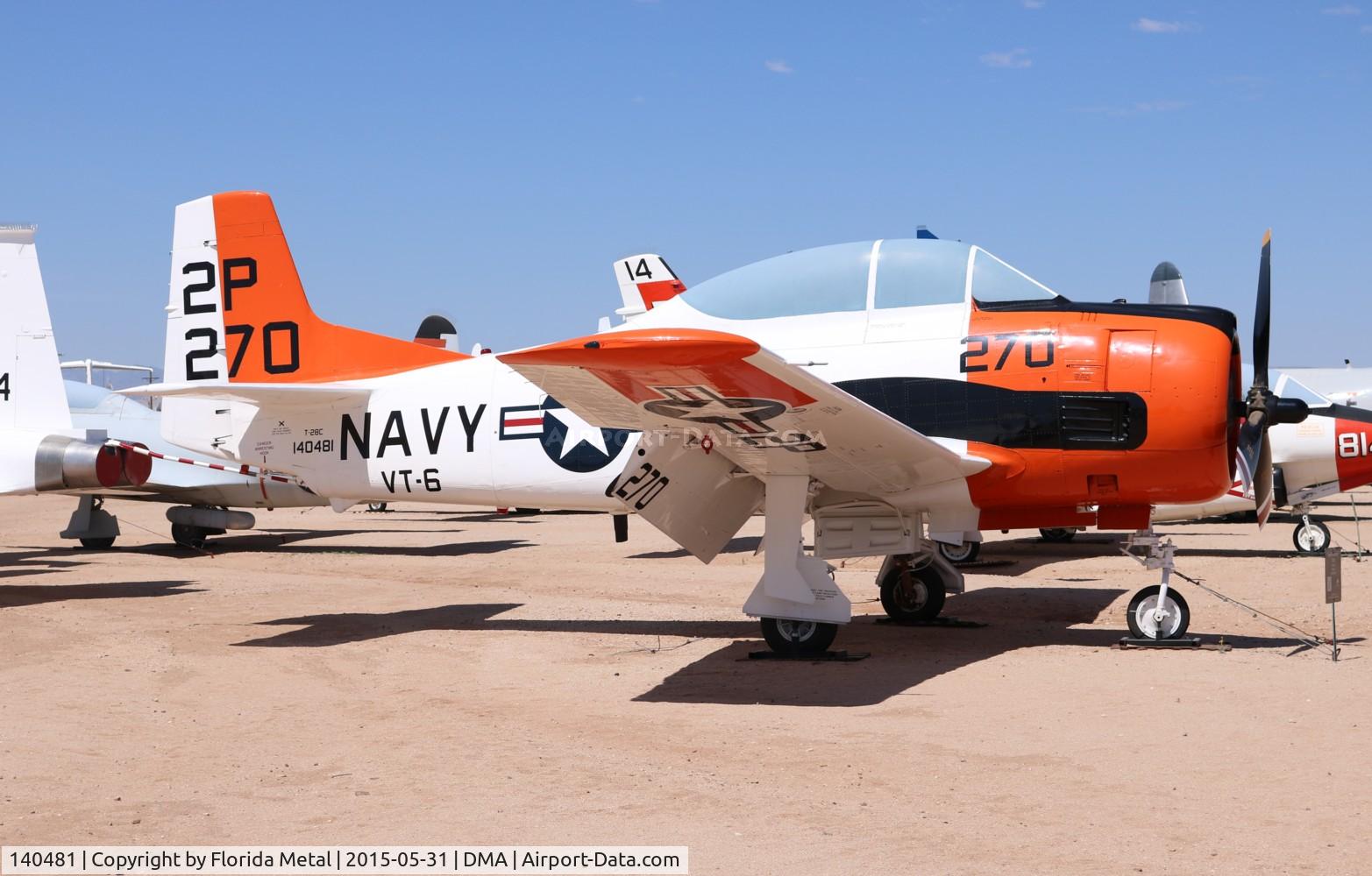 140481, North American T-28C Trojan Trojan C/N 226-58, T-28C
