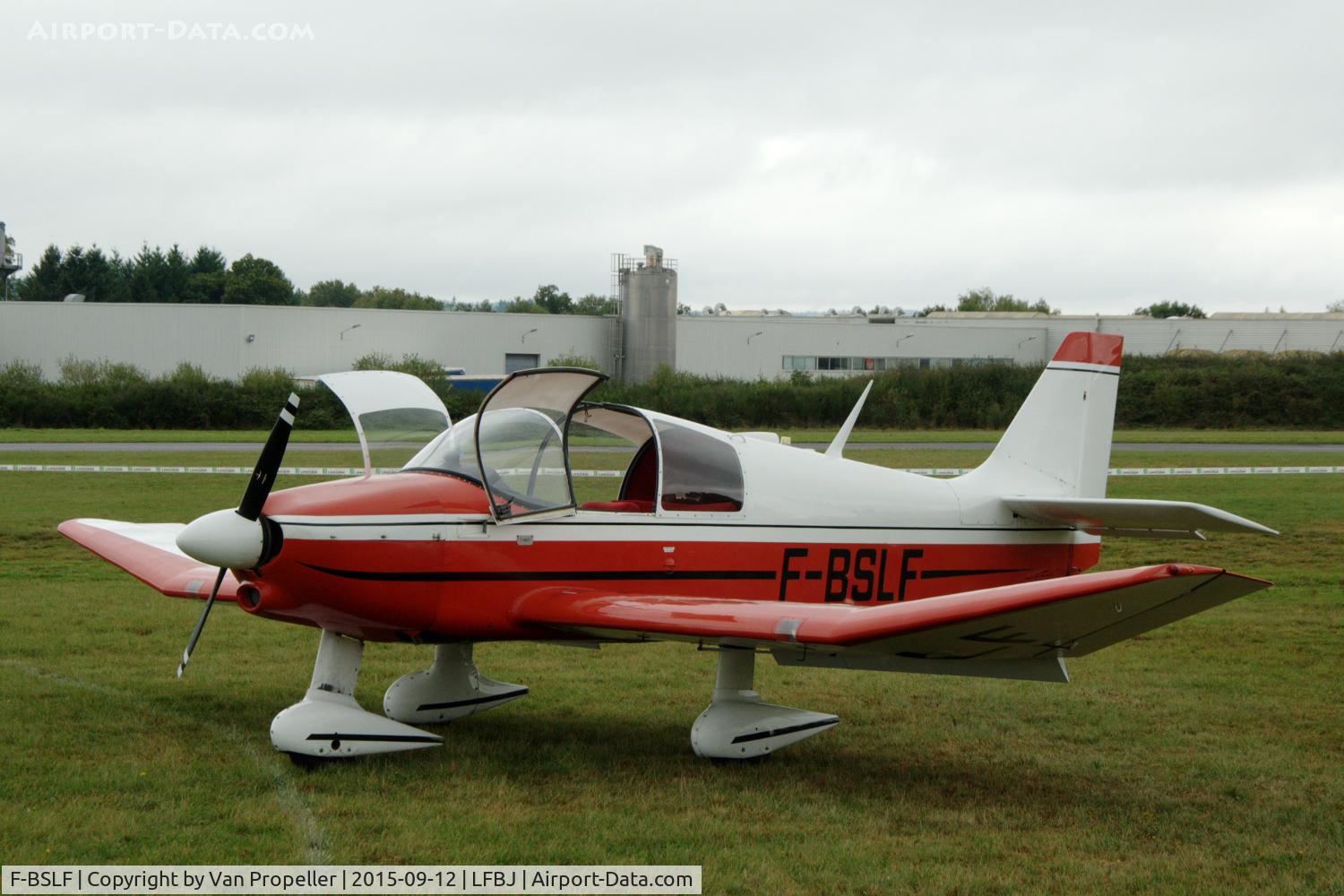 F-BSLF, Robin DR-315 Petit Prince C/N 537, Robin DR.315 of Aéroclub de St Junien parked at Saint-Junien airport, France