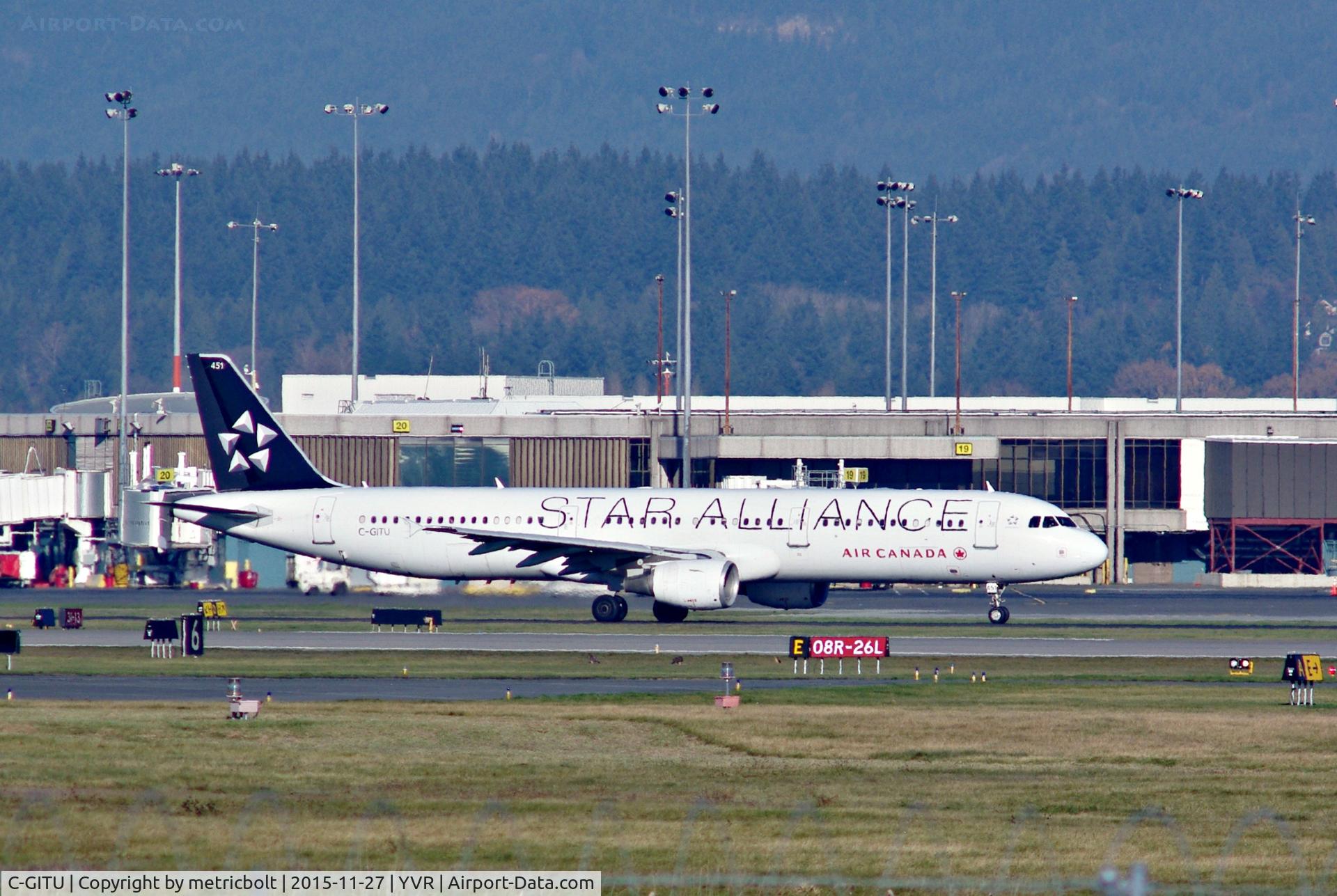 C-GITU, 2001 Airbus A321-211 C/N 1602, AC194 to YUL