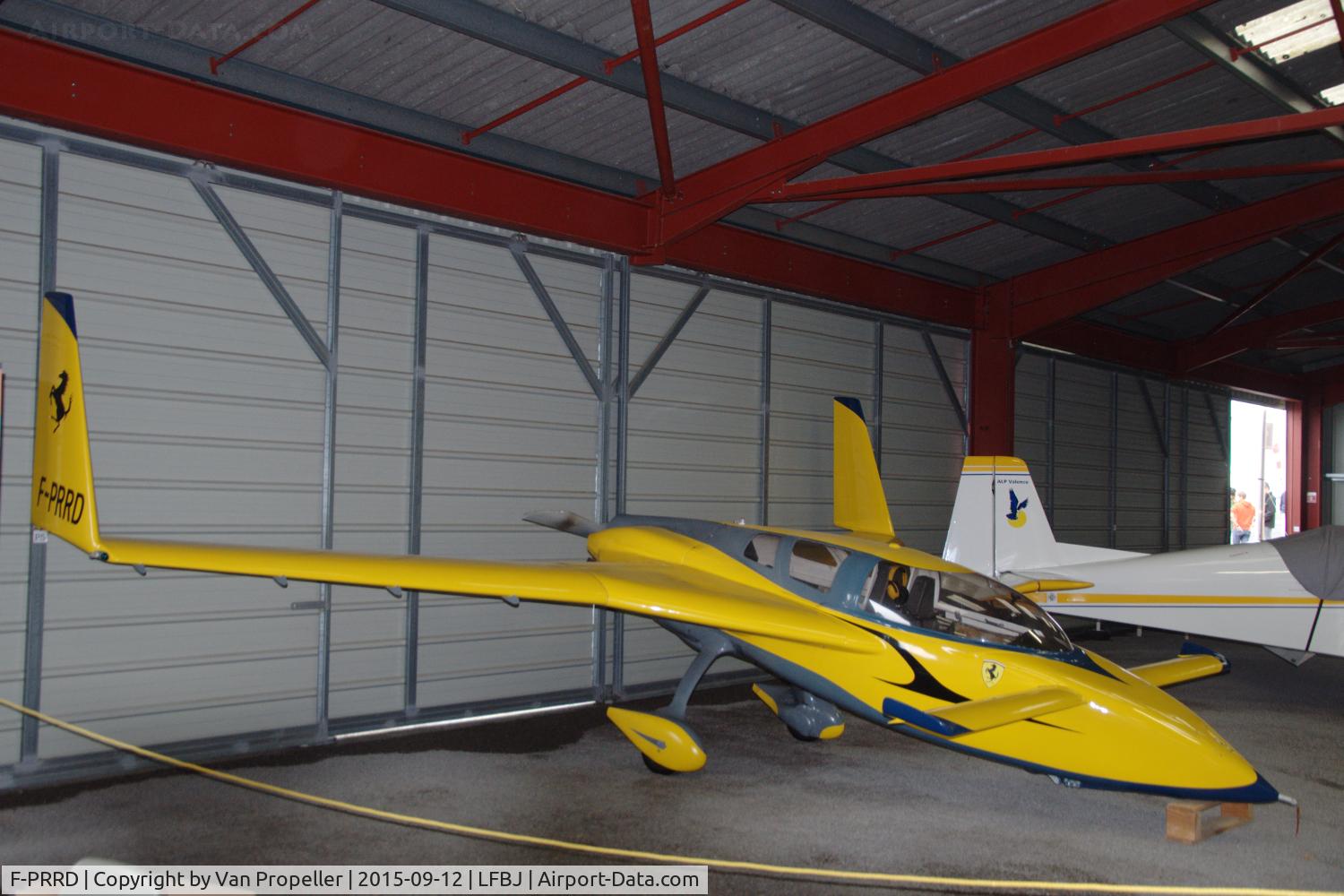 F-PRRD, Co-Z Cozy C/N E-751, A Cozy in a hangar at Saint-Junien airport, France