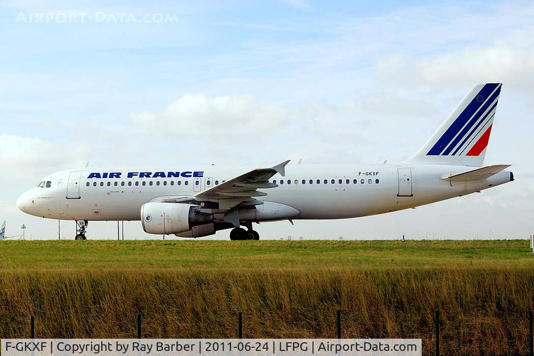 F-GKXF, 2002 Airbus A320-214 C/N 1885, Airbus A320-214 [1885] (Air France) Paris-Charles De Gaulle~F 24/06/2011