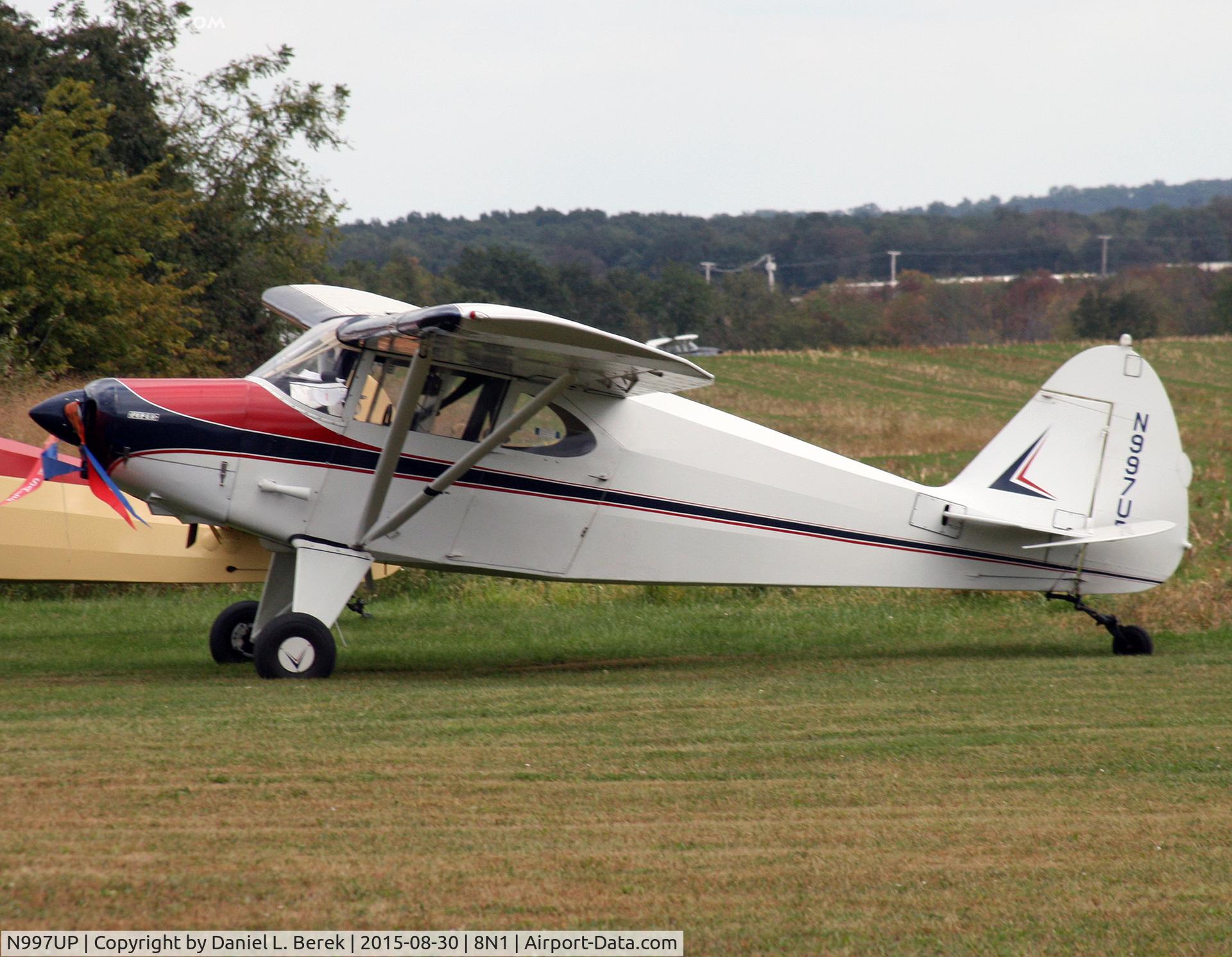 N997UP, 1950 Piper PA-20 Pacer C/N 20-246, This beautiful 1950 Piper Pacer was at Grimes Airport, Bethel, PA.