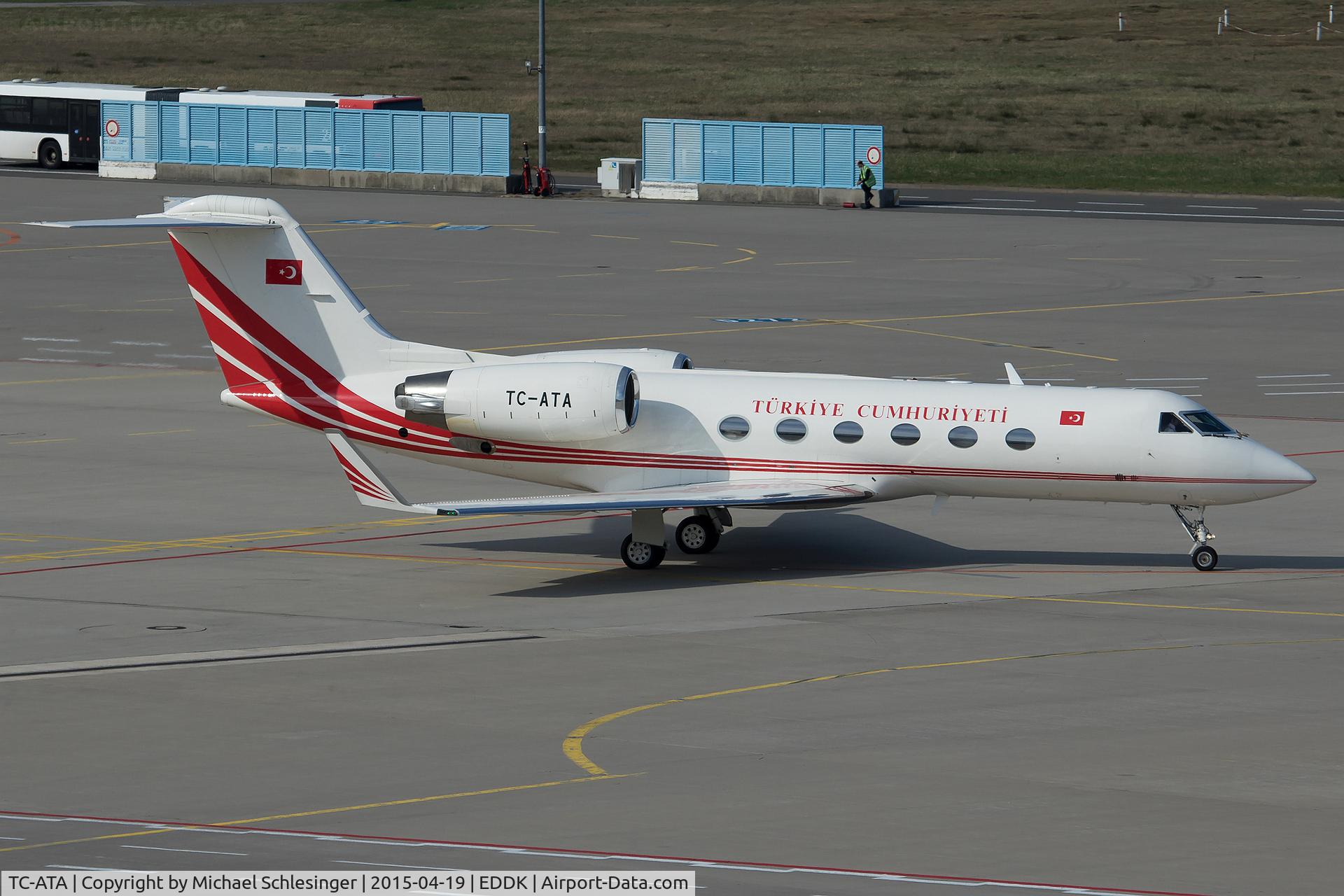 TC-ATA, 1988 Gulfstream Aerospace IV C/N 1043, TC-ATA - Gulfstream Aerospace G-IV Gulfstream IV - Turkey Government