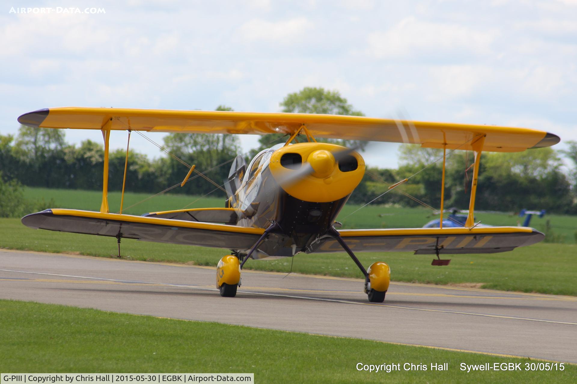 G-PIII, 1981 Pitts S-1D Special C/N PFA 009-10156, at Aeroexpo 2015