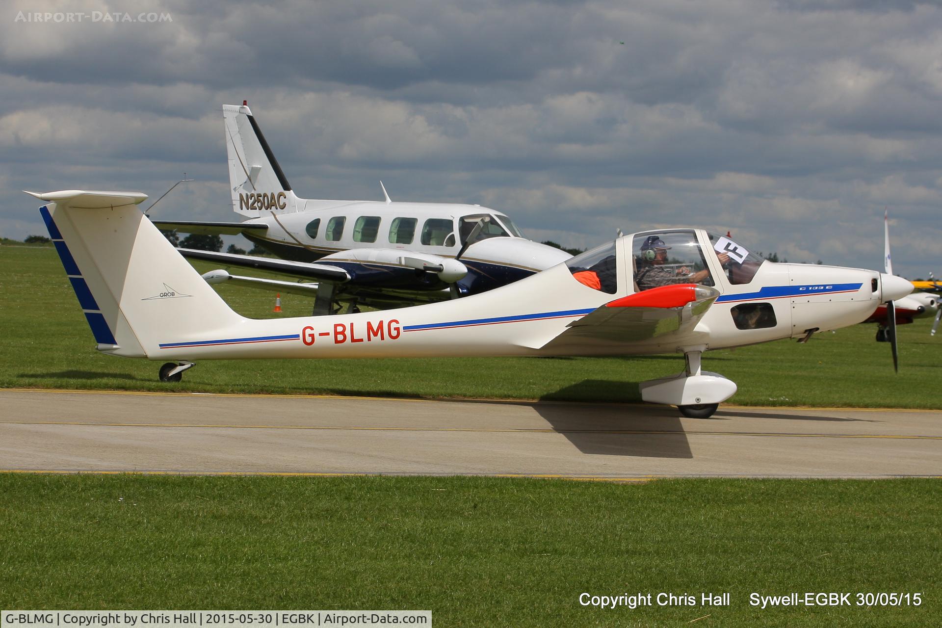G-BLMG, 1984 Grob G-109B C/N 6322, at Aeroexpo 2015