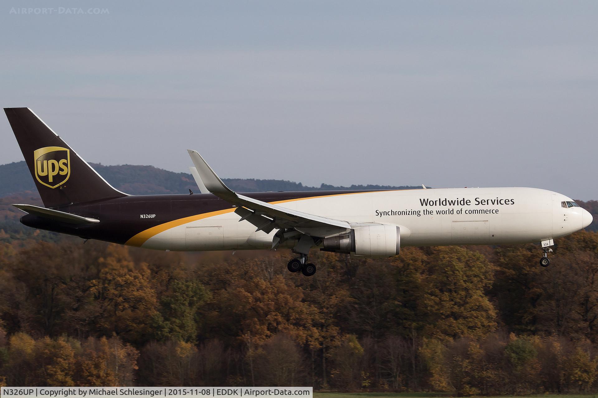 N326UP, 1998 Boeing 767-34AF C/N 27752, N326UP - Boeing 767-34AF(ER)(WL) - United Parcel Service (UPS)