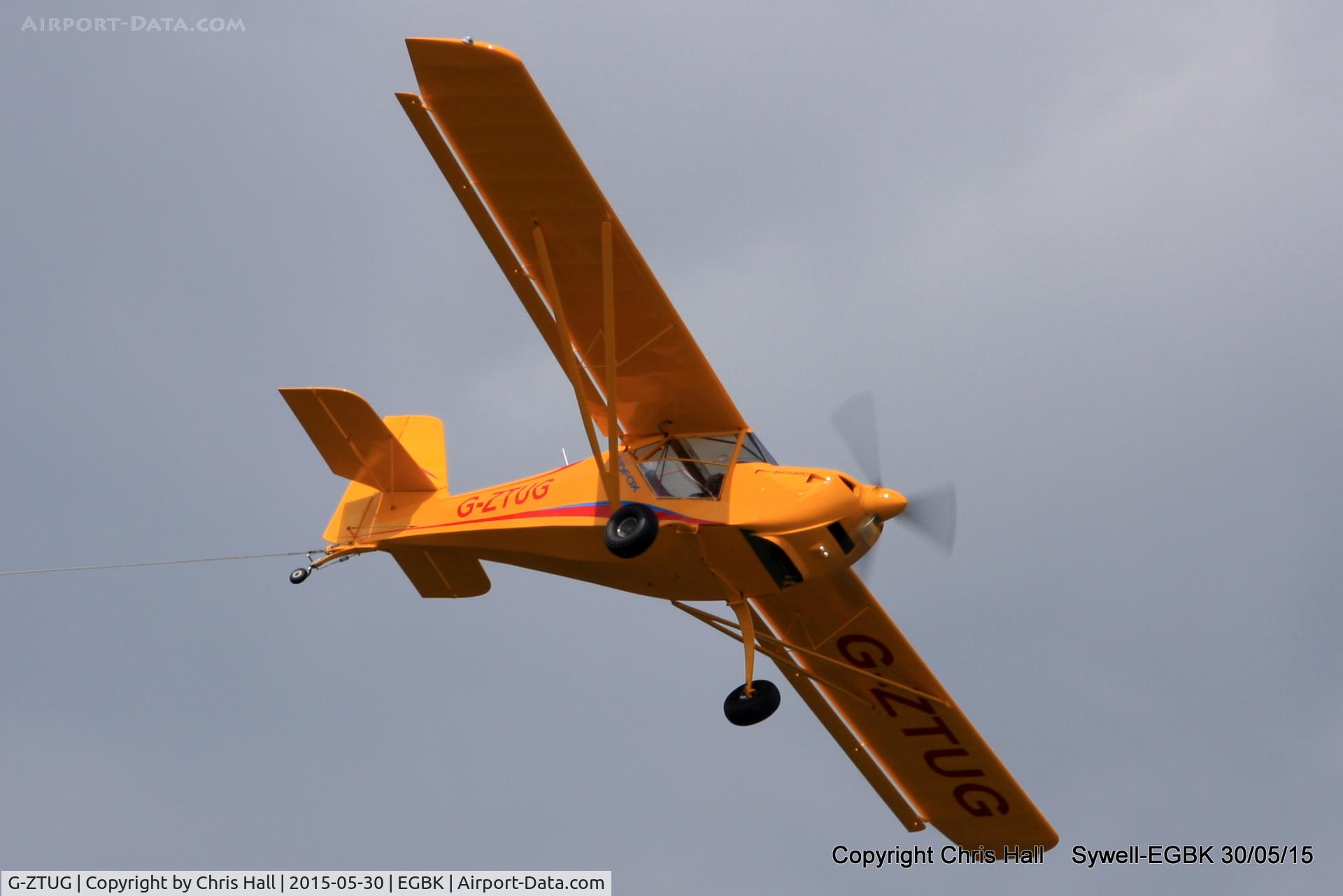 G-ZTUG, 2014 Eurofox 914 C/N LAA 376-15215, at Aeroexpo 2015