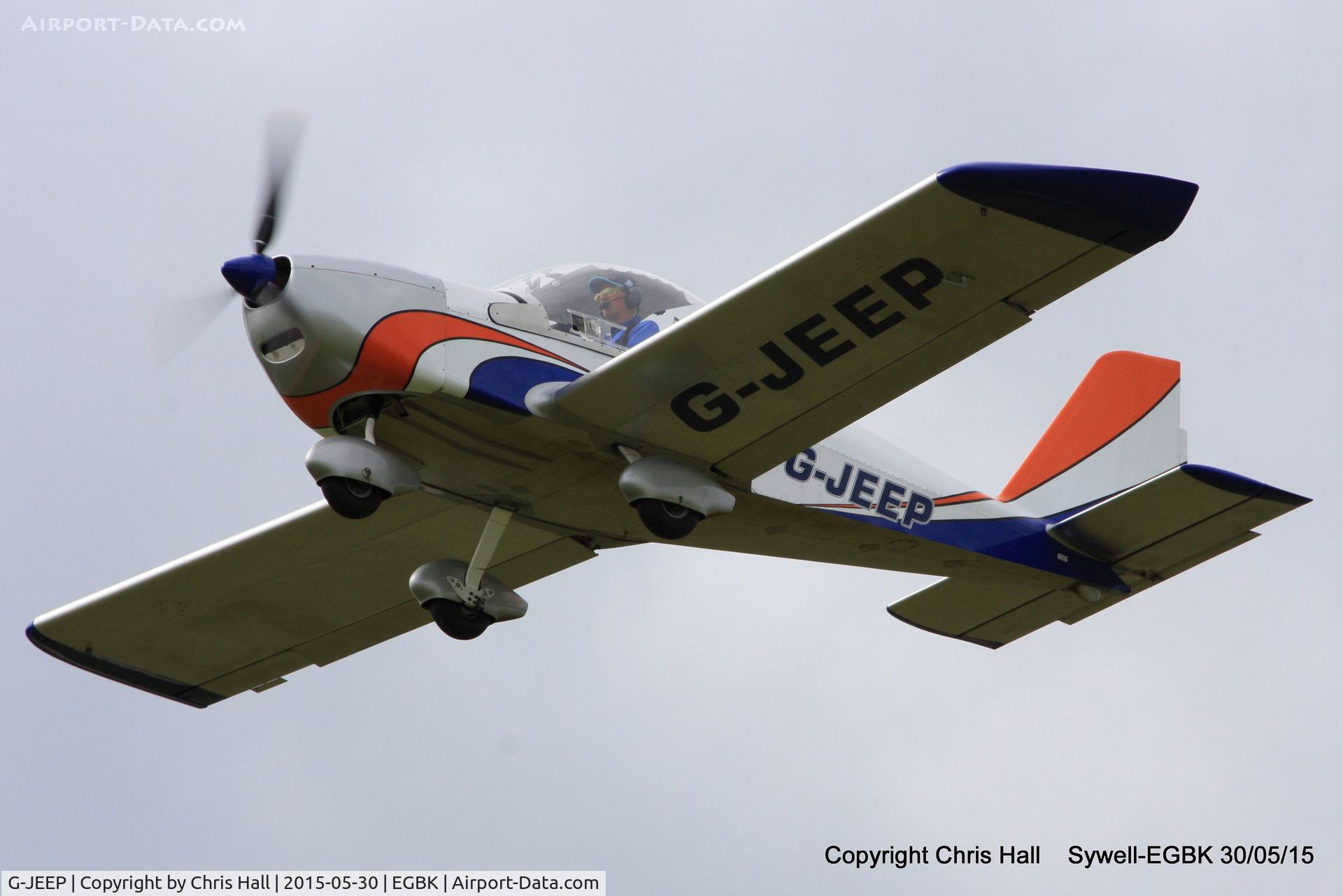 G-JEEP, 2002 Aerotechnik EV-97A Eurostar C/N PFA 315-13888, at Aeroexpo 2015