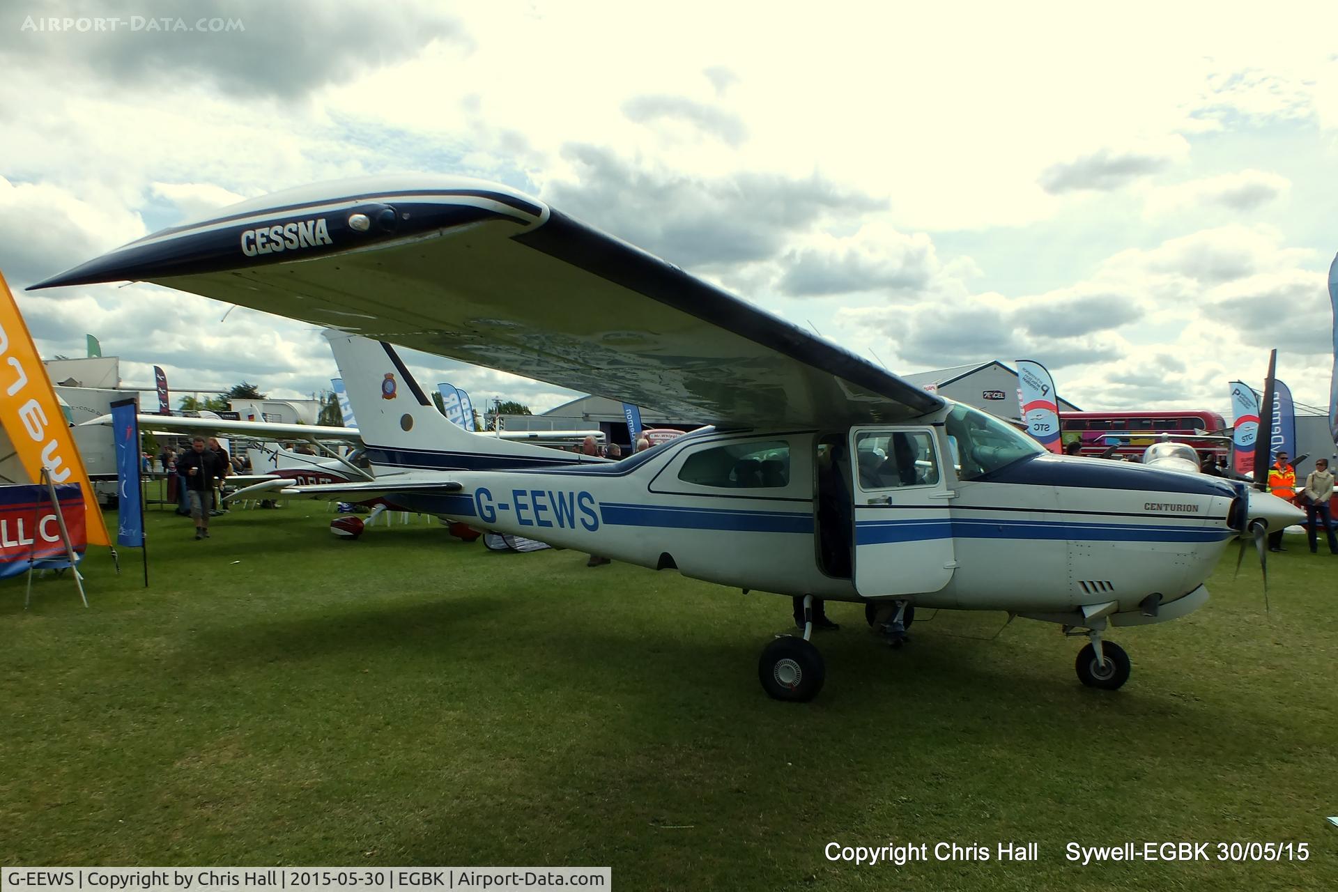 G-EEWS, 1981 Cessna T210N Turbo Centurion C/N 210-64341, at Aeroexpo 2015