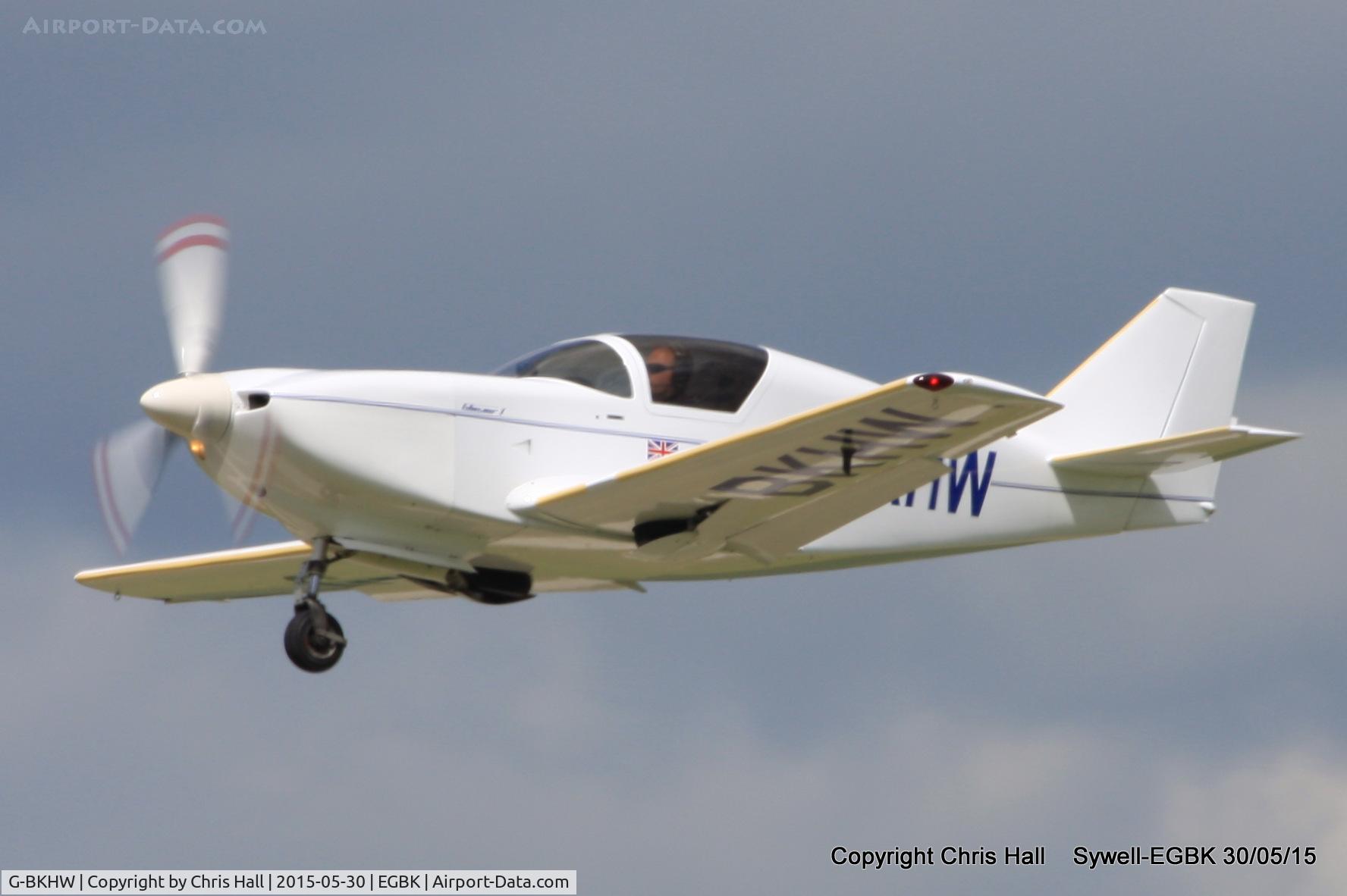 G-BKHW, 1989 Stoddard-Hamilton Glasair I RG C/N PFA 149-11312, at Aeroexpo 2015