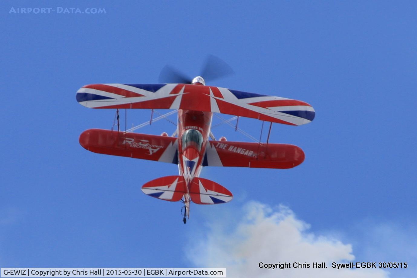 G-EWIZ, 1981 Pitts S-2S Special C/N S18, at Aeroexpo 2015