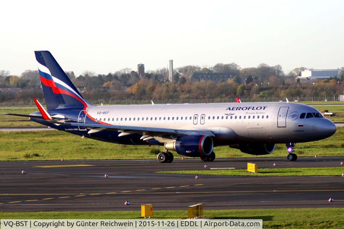 VQ-BST, 2014 Airbus A320-214 C/N 6071, departing
