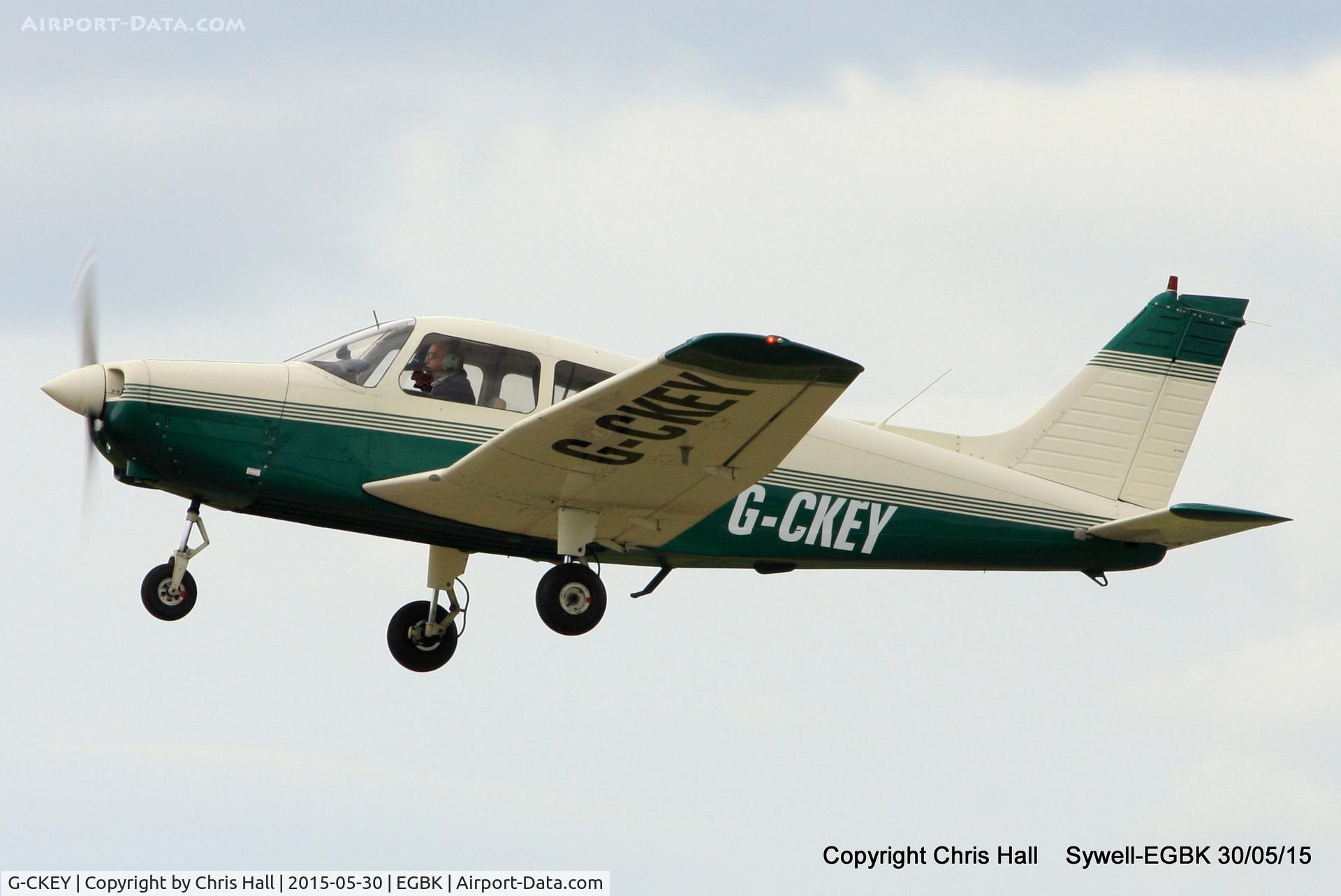 G-CKEY, 1978 Piper PA-28-161 Cherokee Warrior II C/N 28-7916061, at Aeroexpo 2015